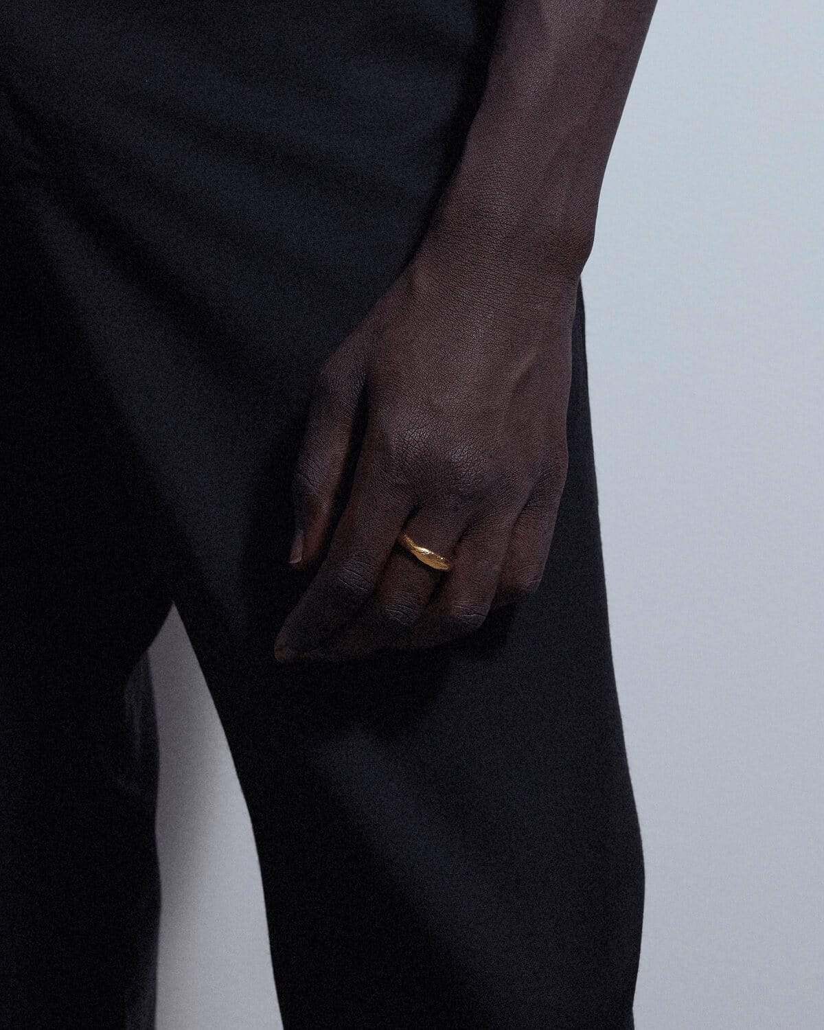 Dear Letterman Ring Nadim Gold Ring