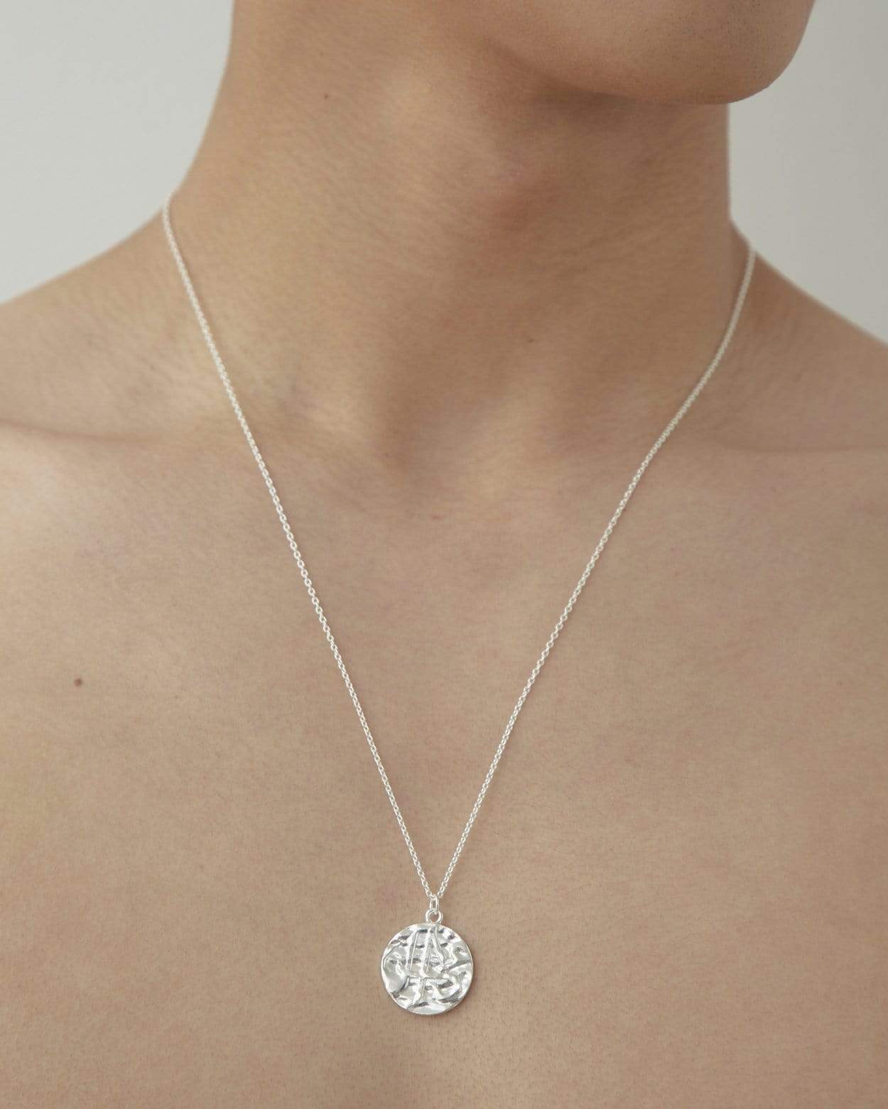 Dear Letterman Necklace Nahan Silver Necklace