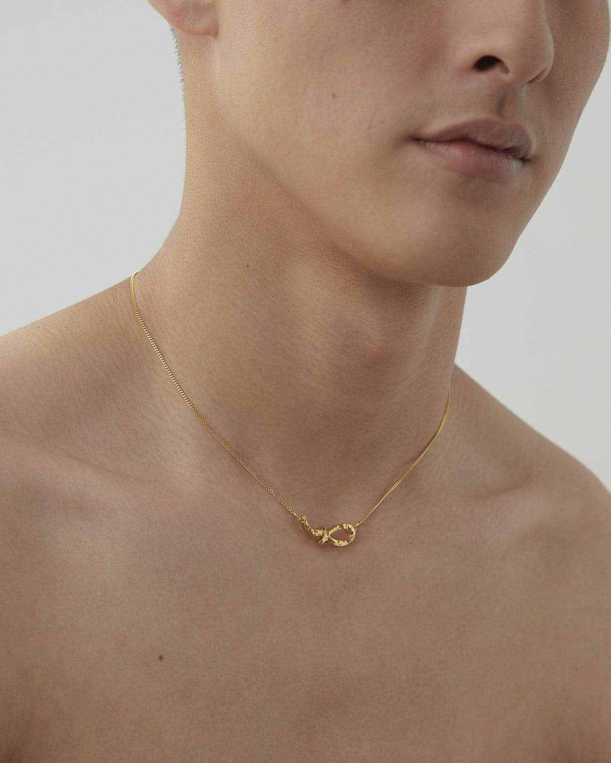 Dear Letterman Necklace Sabr Gold Necklace