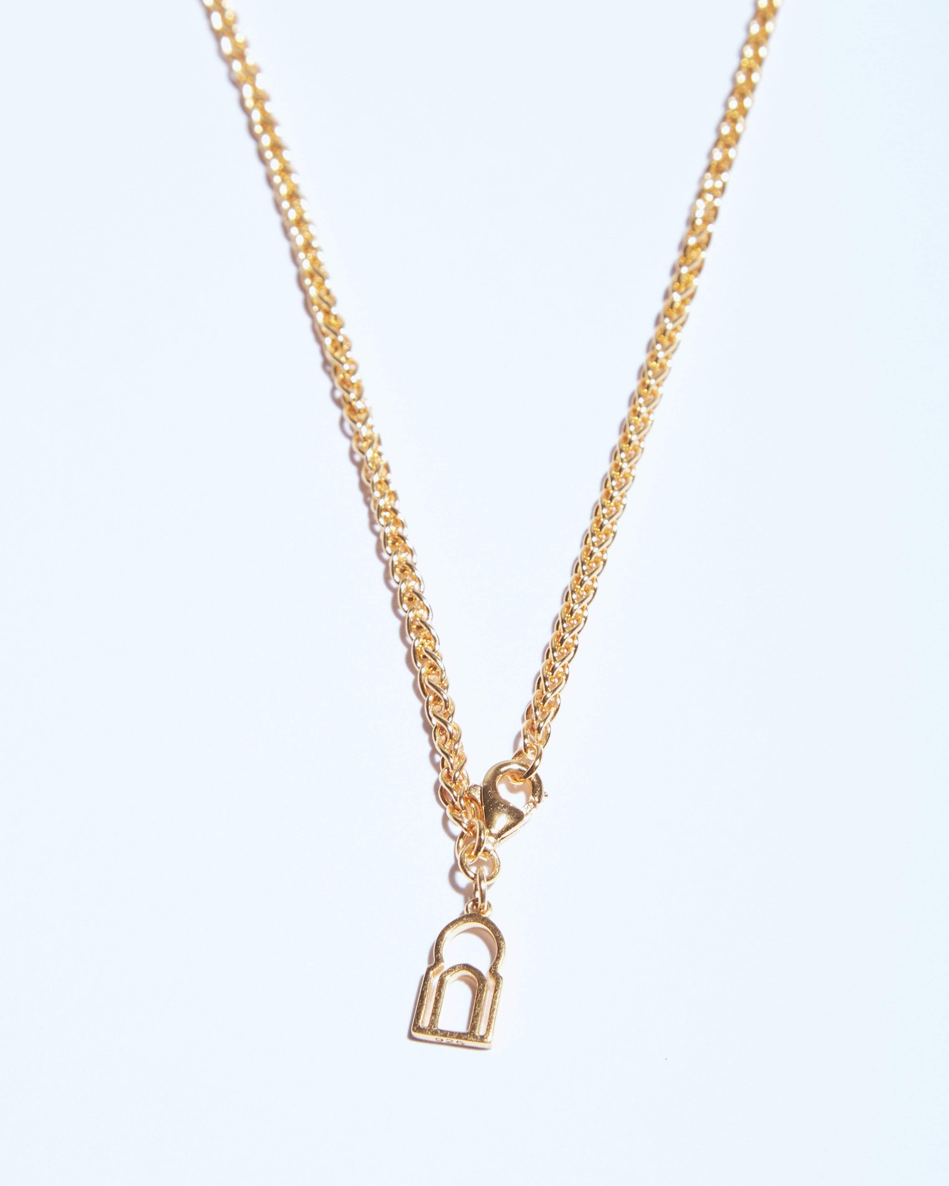 Dear Letterman Necklace Sawa 60 Gold Necklace