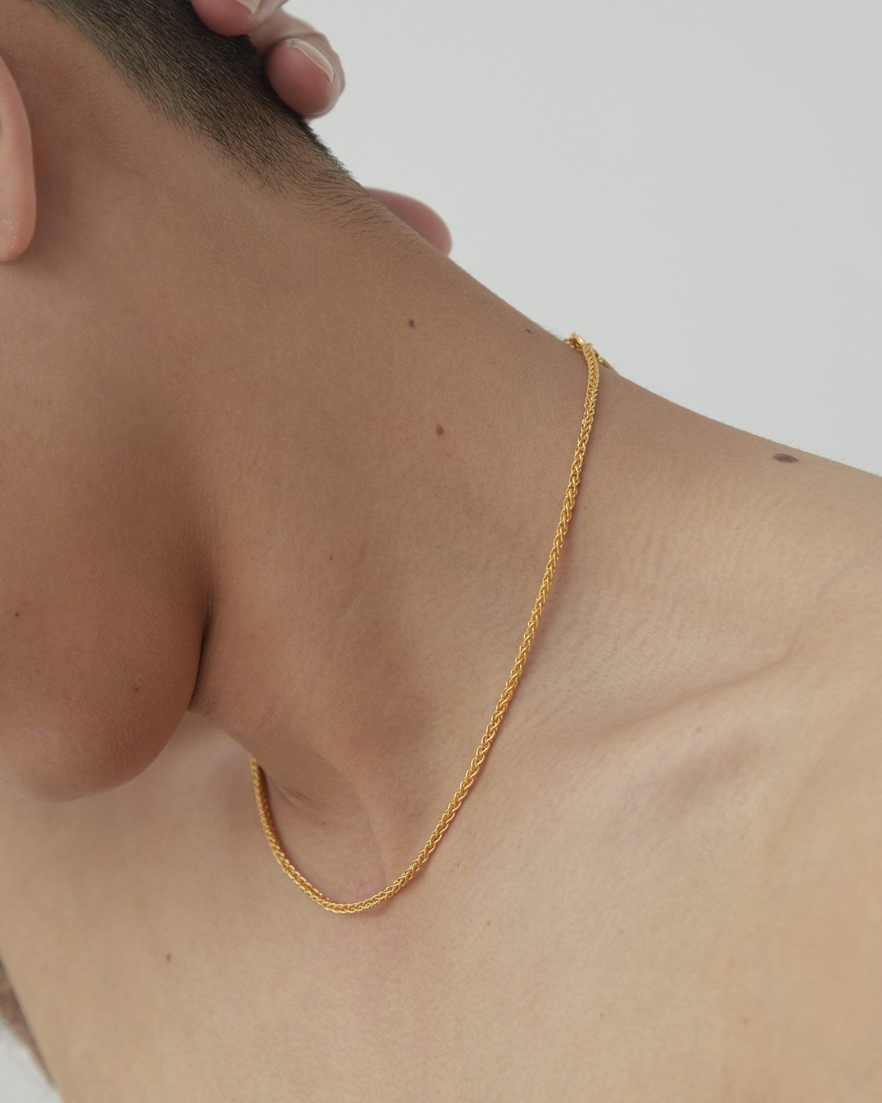 Dear Letterman Necklace Sawa 60 Gold Necklace