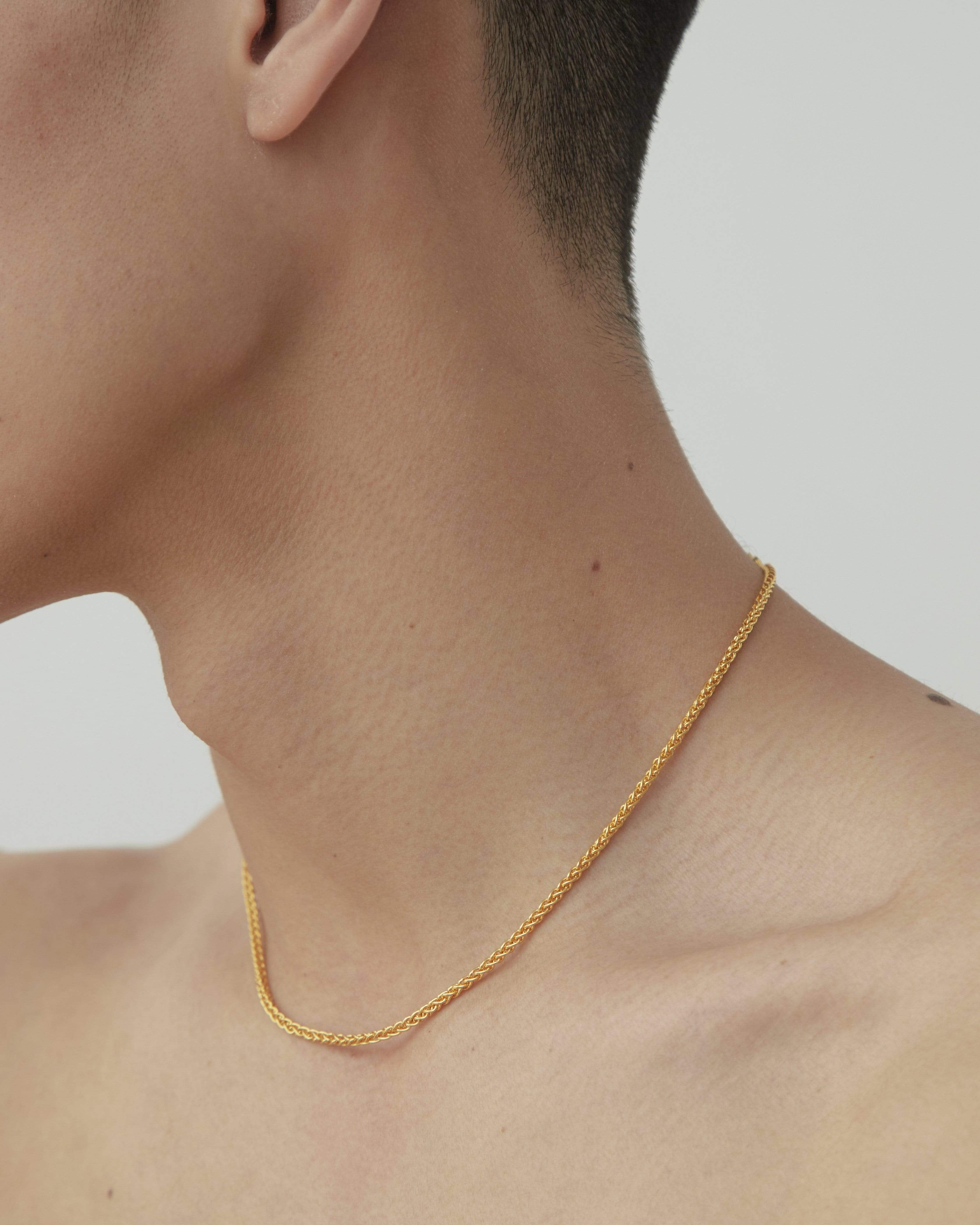 Dear Letterman Necklace Sawa 60 Gold Necklace