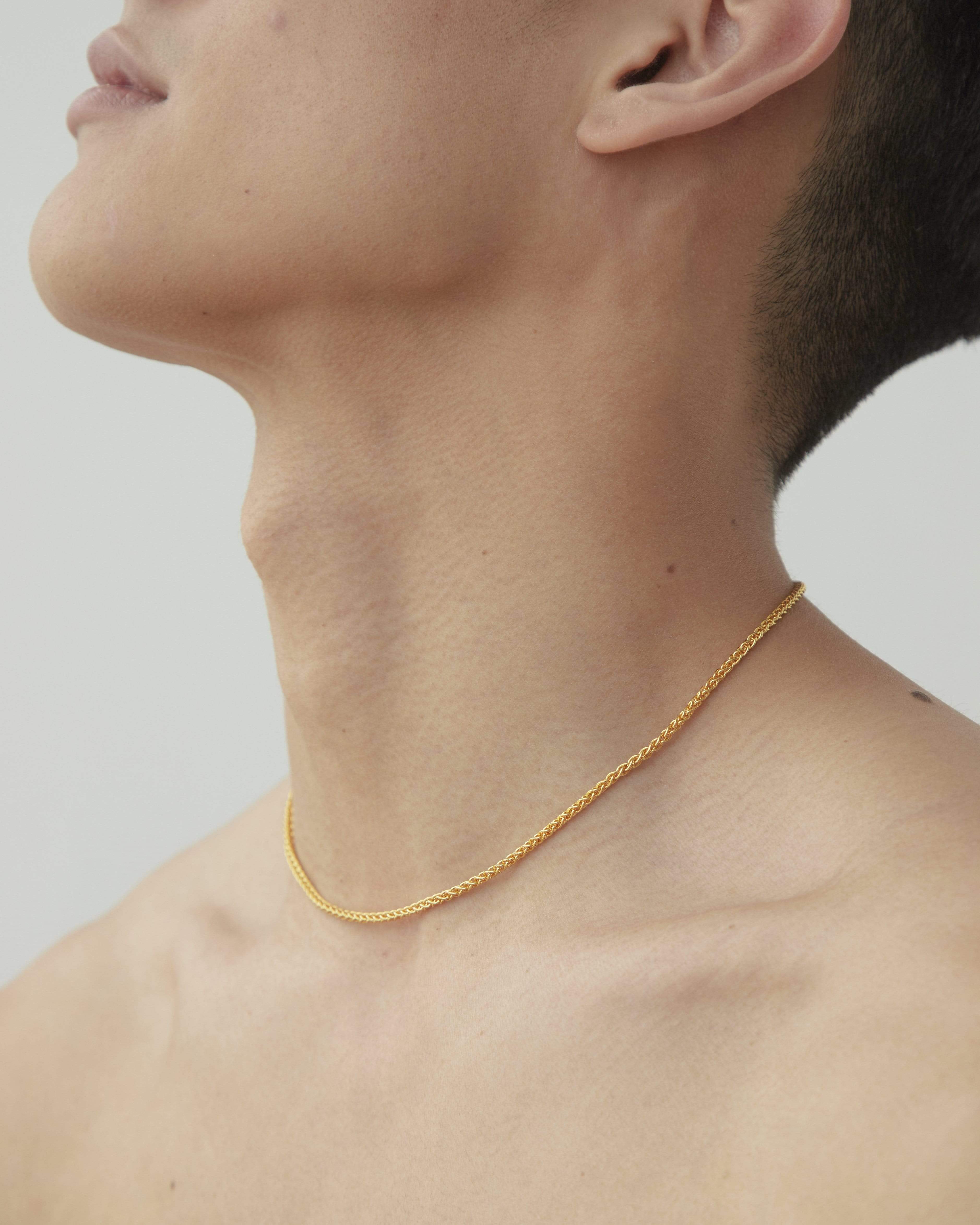 Dear Letterman Necklace Sawa 60 Gold Necklace