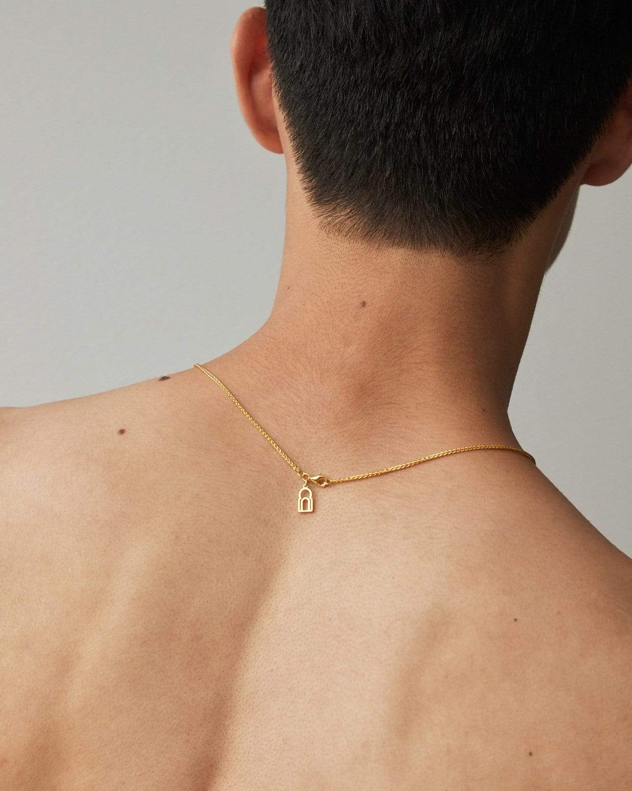 Dear Letterman Necklace 50cm Sawa Gold 60 Necklace