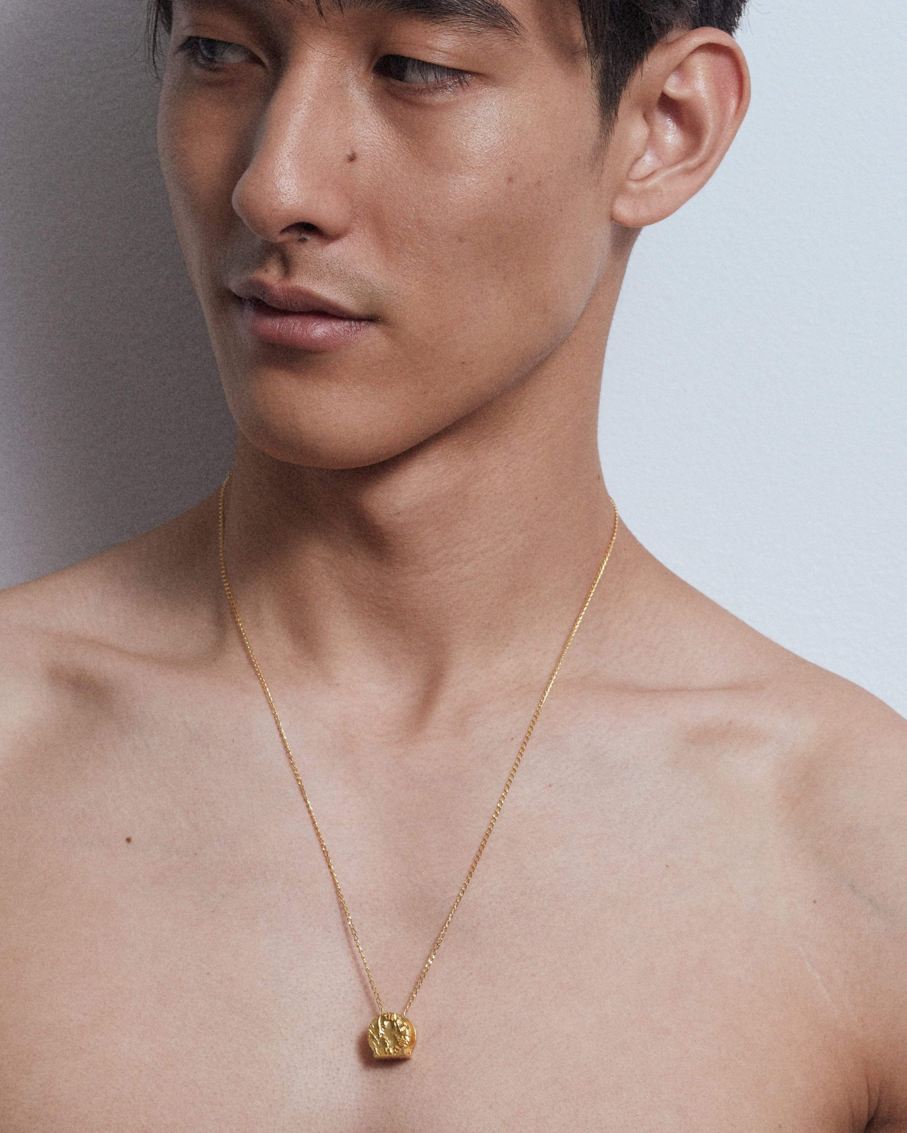 Dear Letterman Necklace Siya Gold Necklace