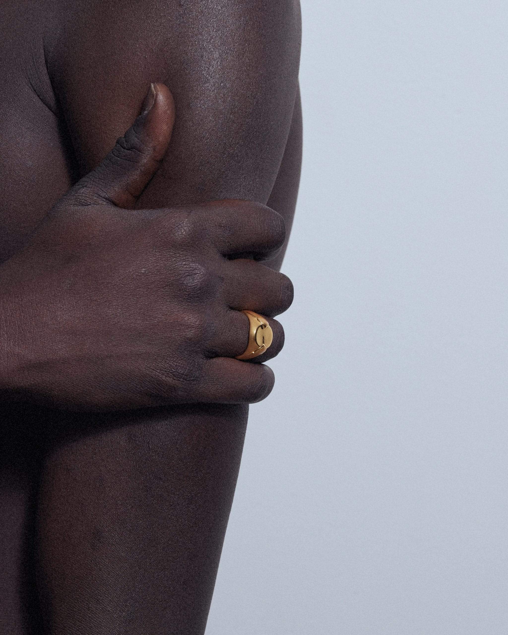 Dear Letterman Ring Waed Gold Ring