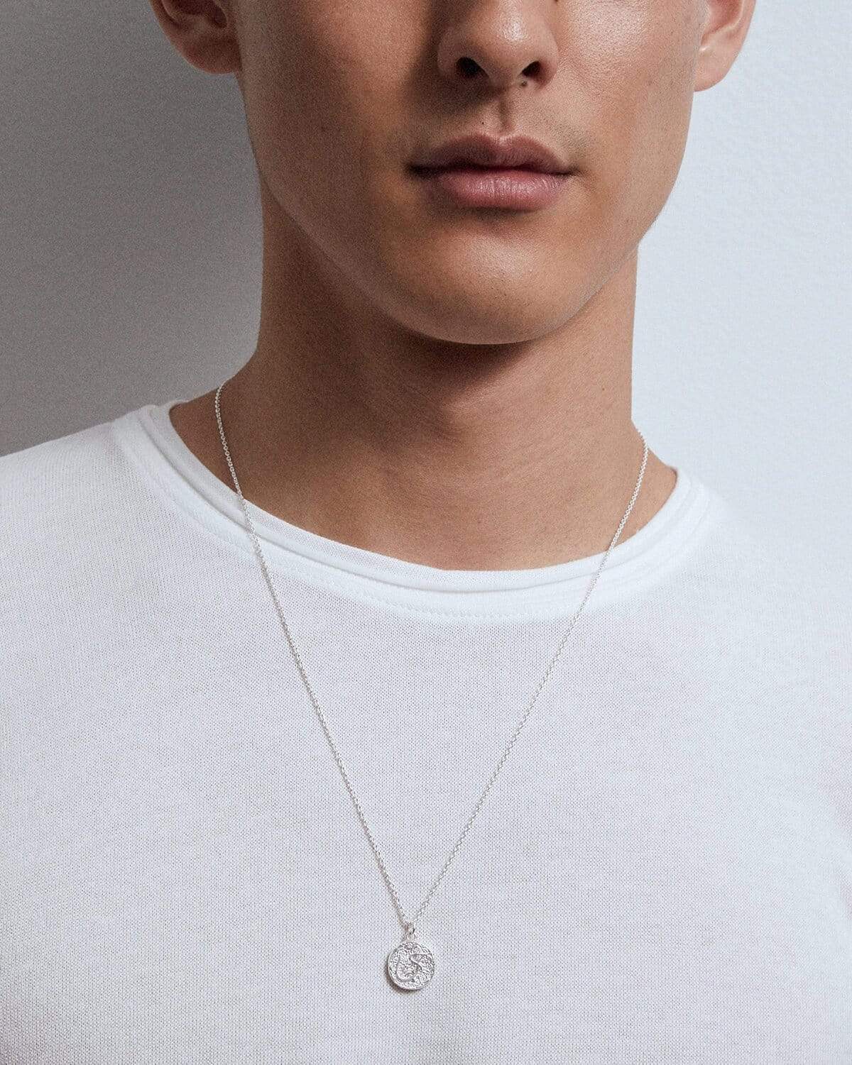 Dear Letterman Necklace Wala Silver Necklace