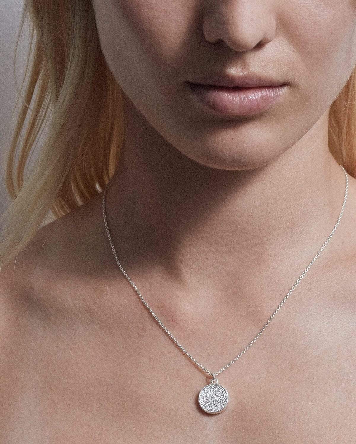 Dear Letterman Necklace Wala Silver Necklace