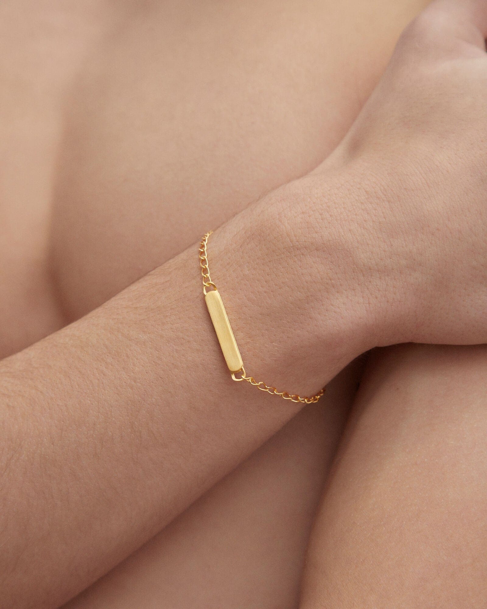 Dear Letterman Bracelet Yalina Gold Bracelet