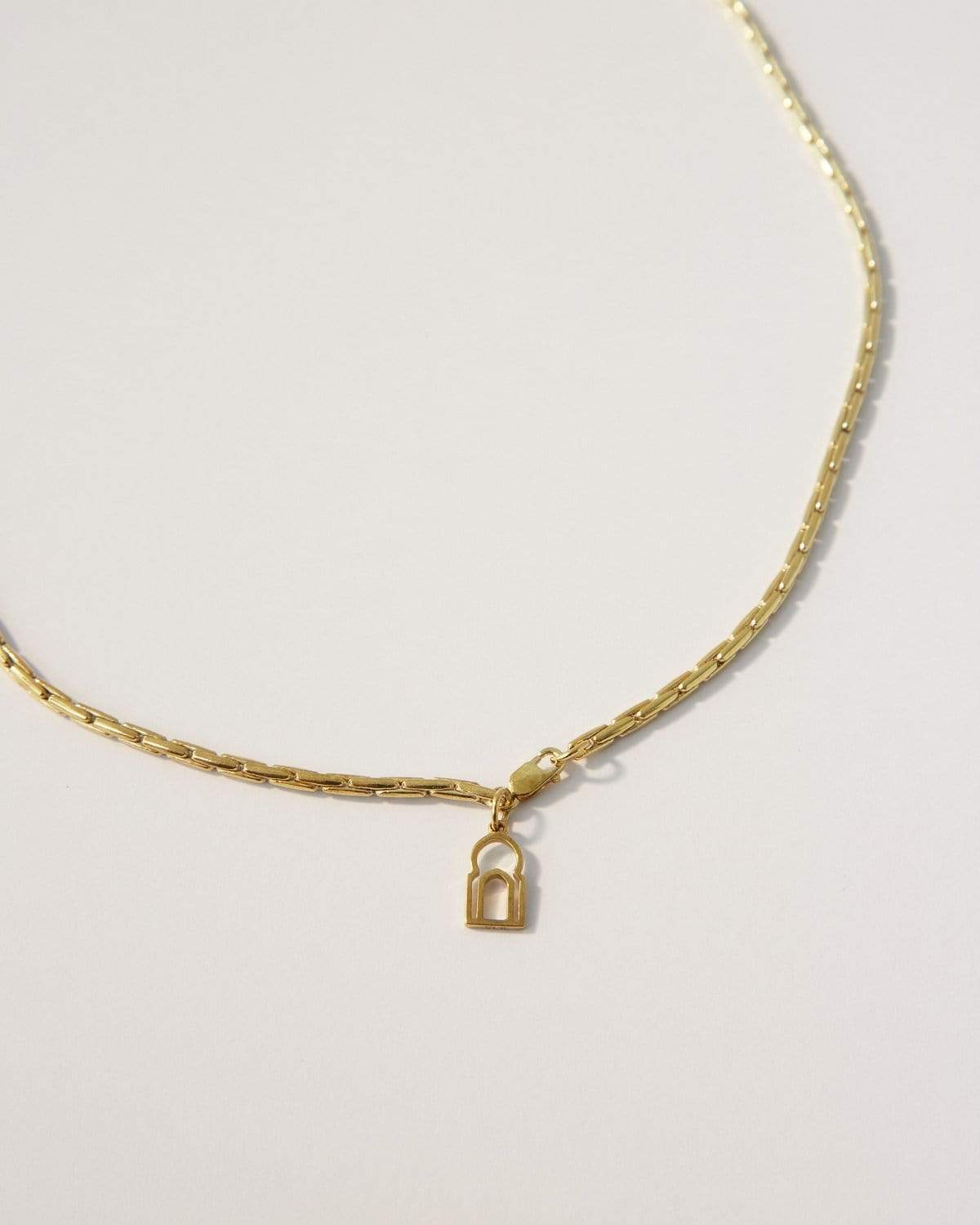 Dear Letterman Necklace Ziyan 60 Gold Necklace