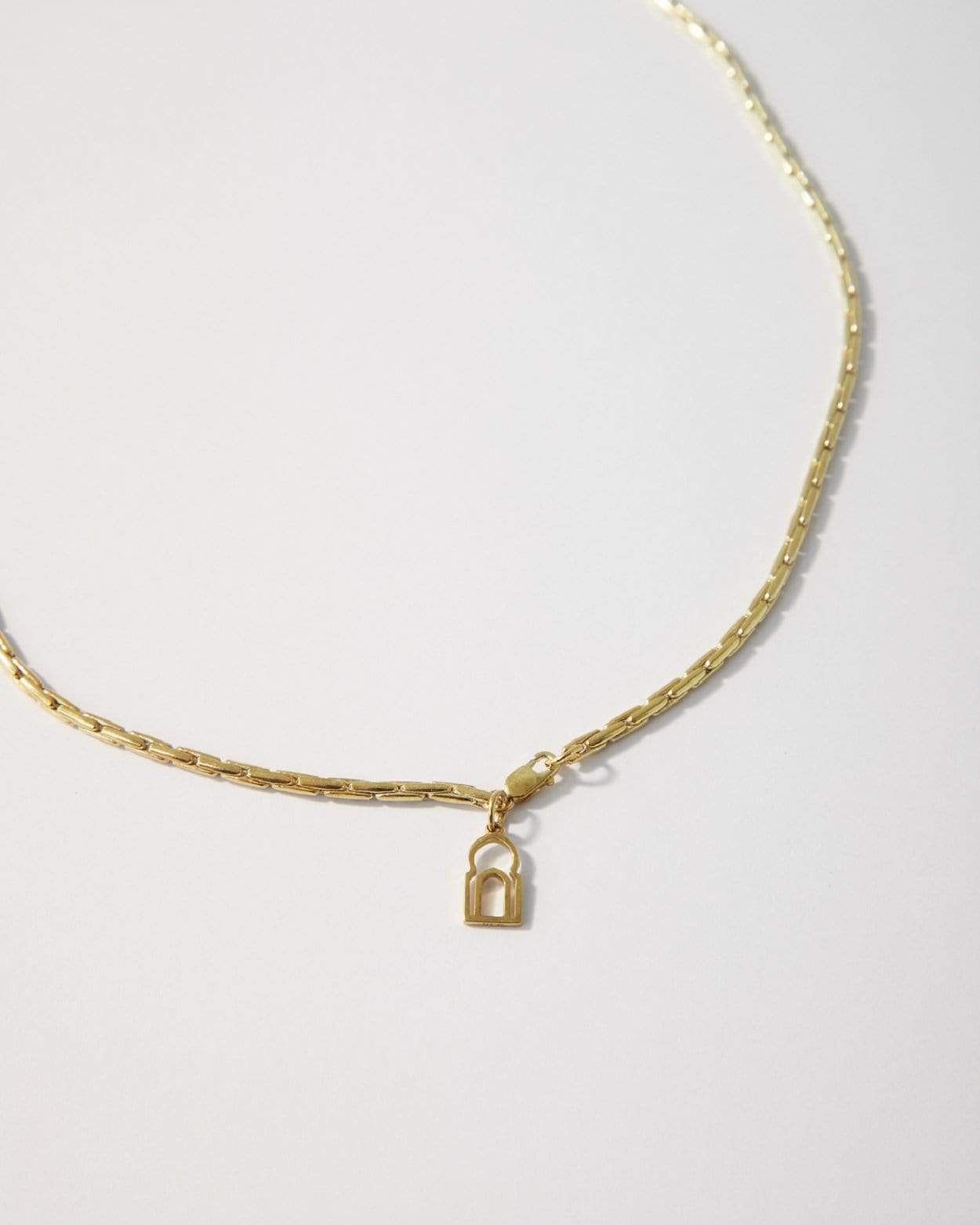 Dear Letterman Necklace Ziyan 60 Gold Necklace