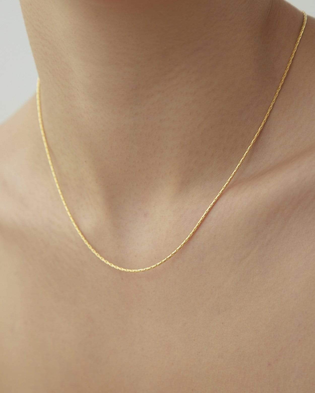 Dear Letterman Necklace Ziyan 60 Gold Necklace