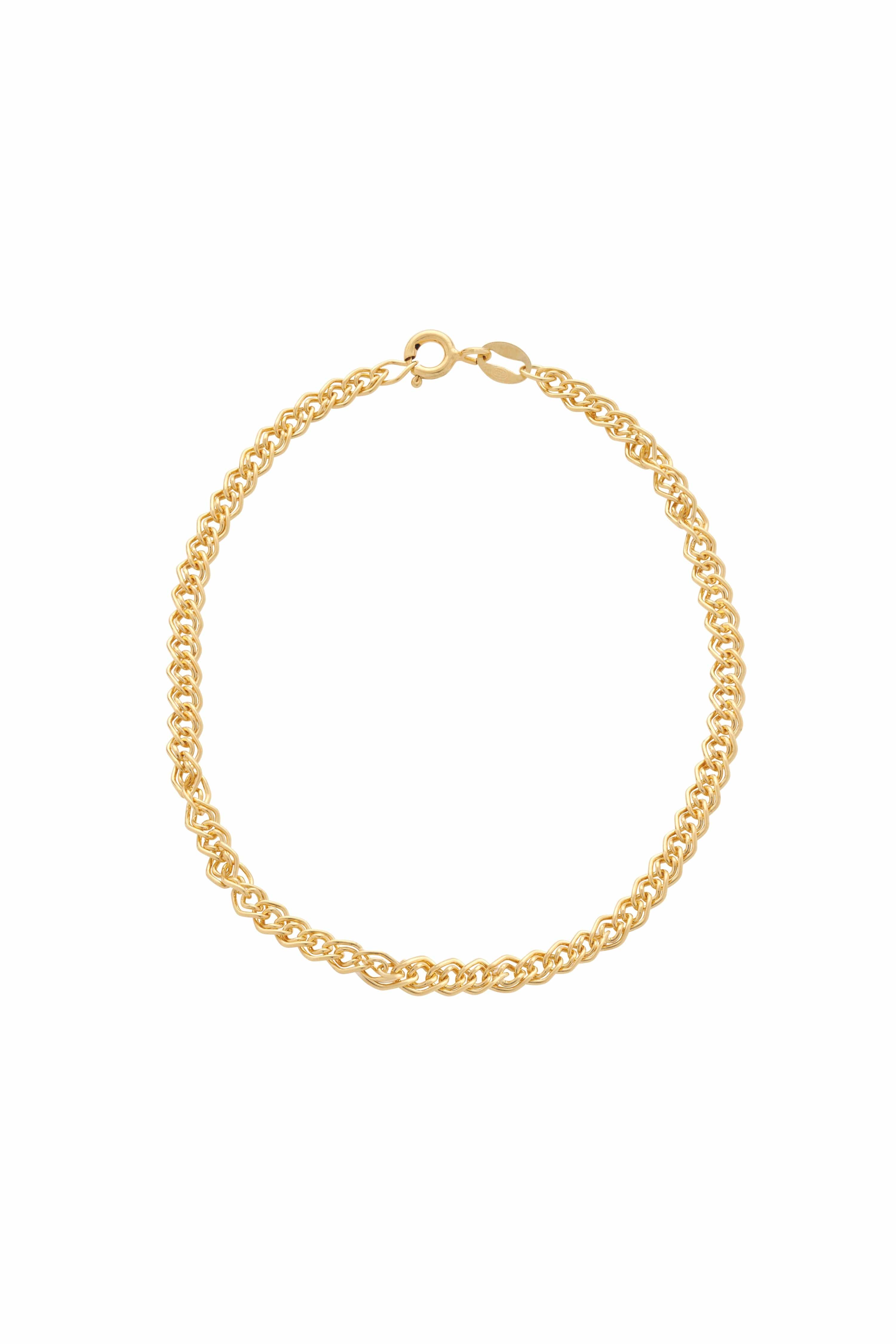 Dear Letterman Bracelet Aara Gold Bracelet