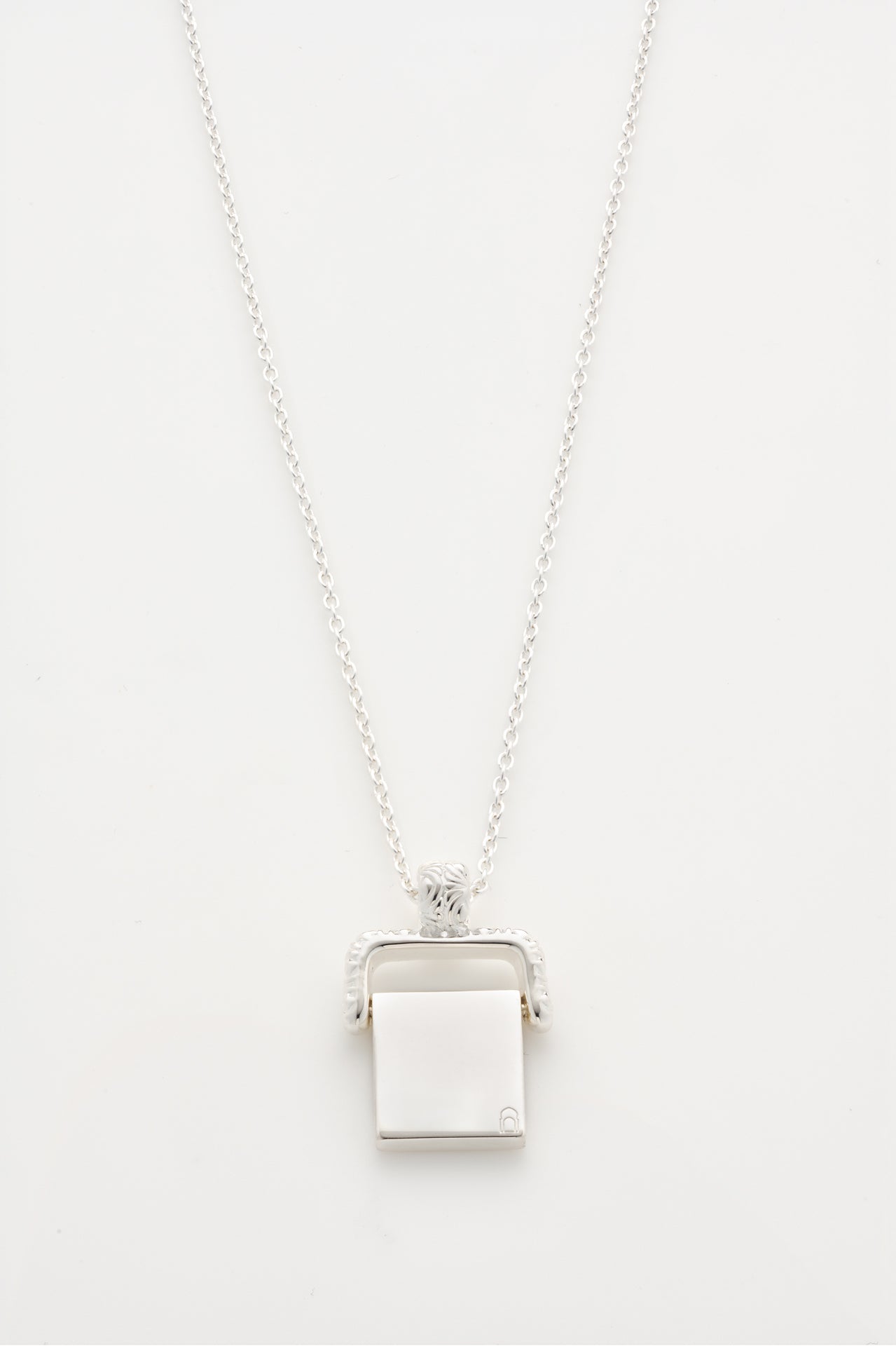 Dear Letterman Necklace Alvah Silver Necklace