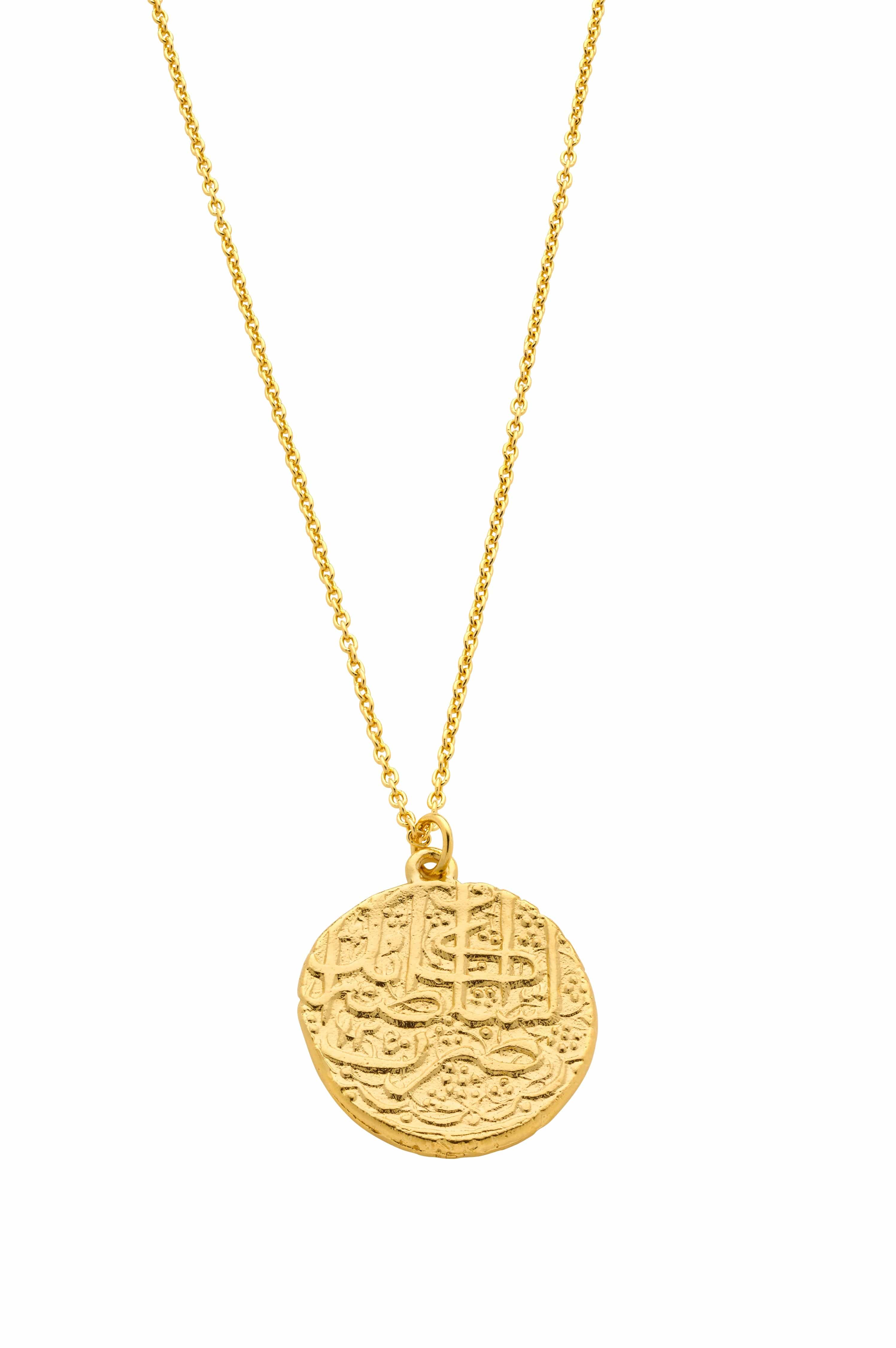 Dear Letterman Necklace Dahmi Gold Necklace