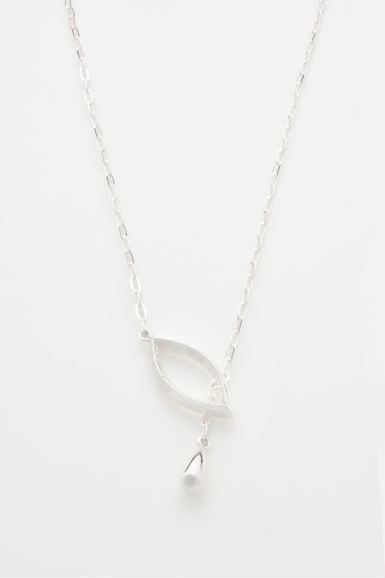 Dear Letterman Necklace Dame Silver Necklace