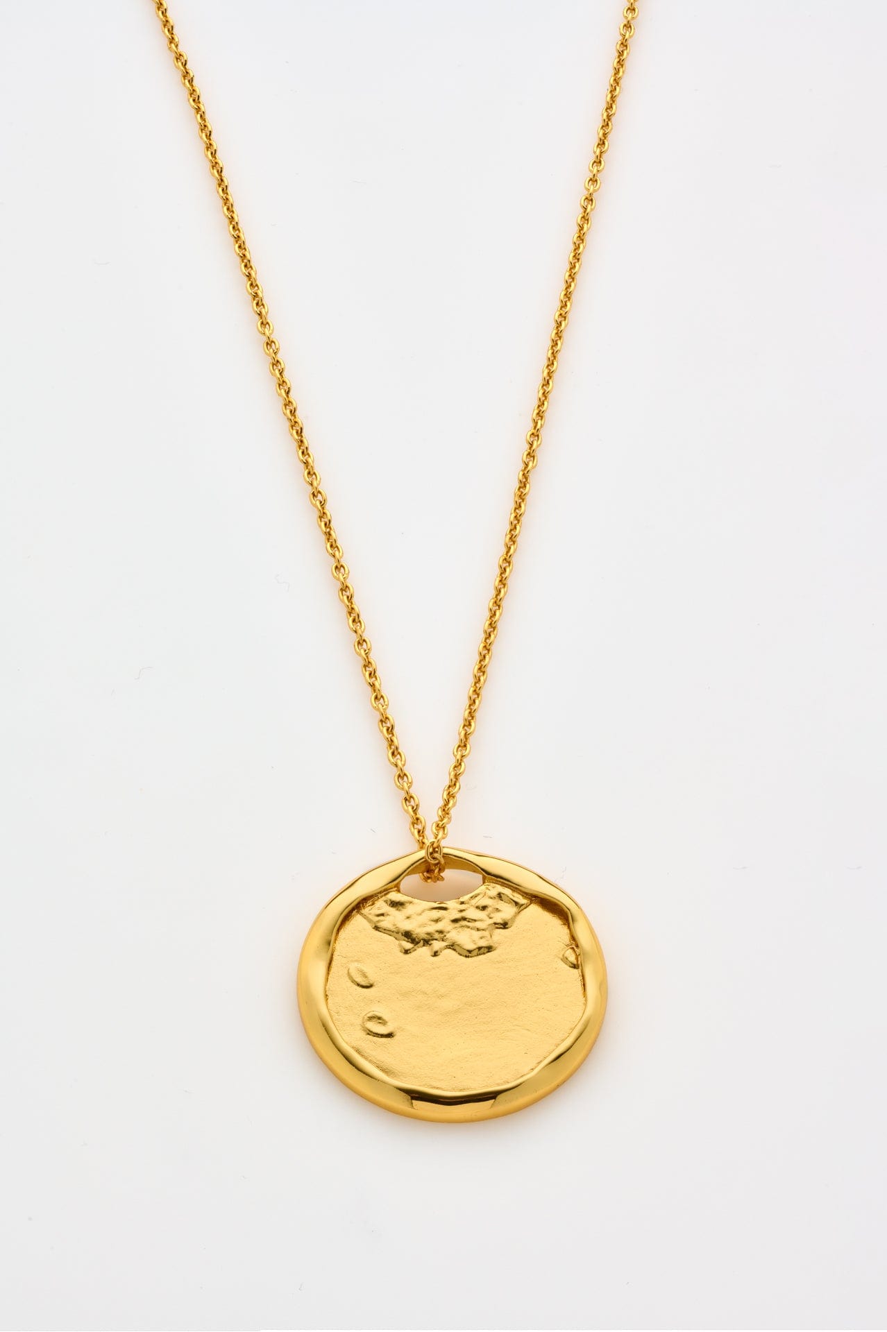 Dear Letterman Necklace Hel'm Gold Necklace