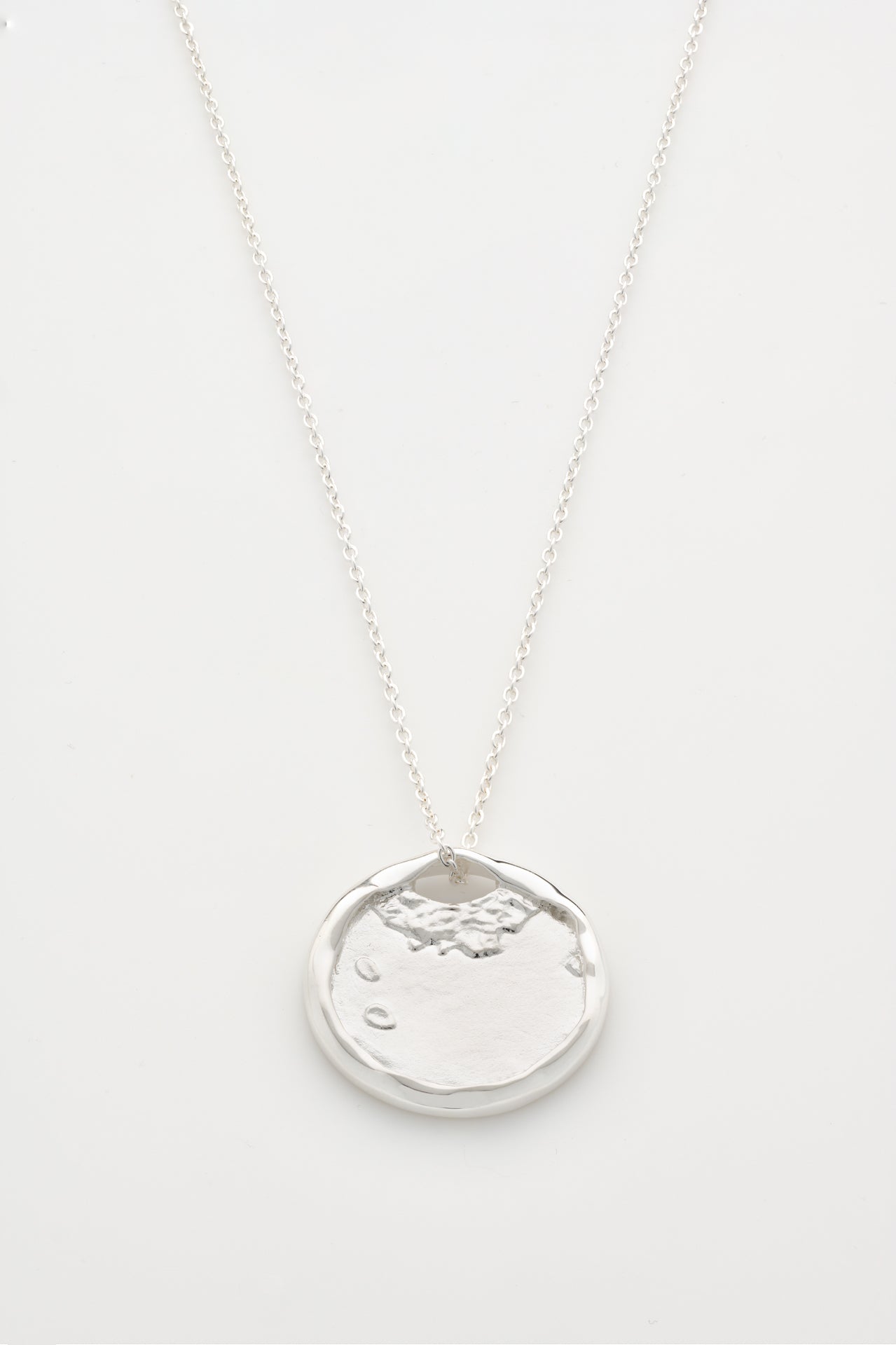 Dear Letterman Necklace Hel'm Silver Necklace