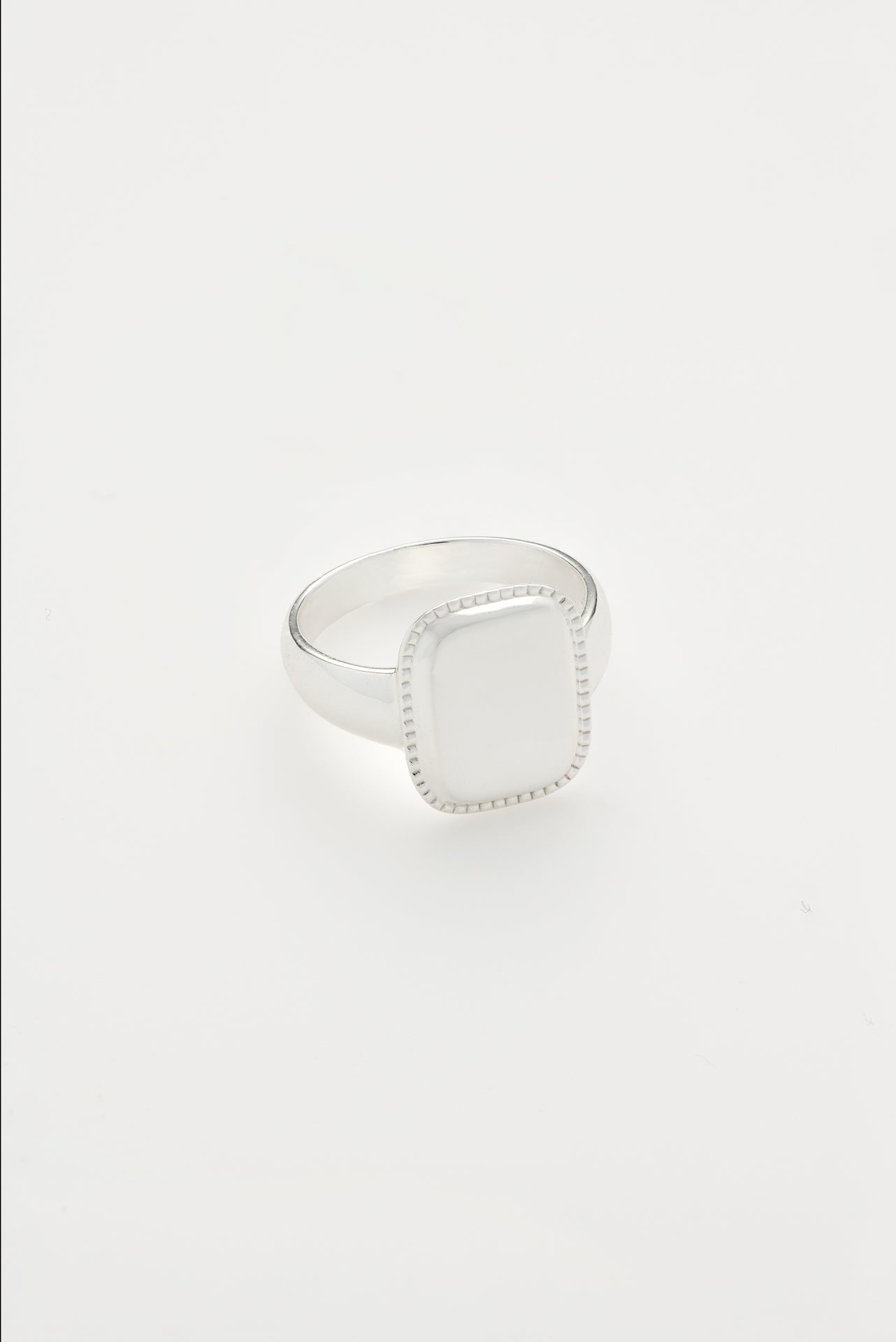 Dear Letterman Ring Jari Silver Ring