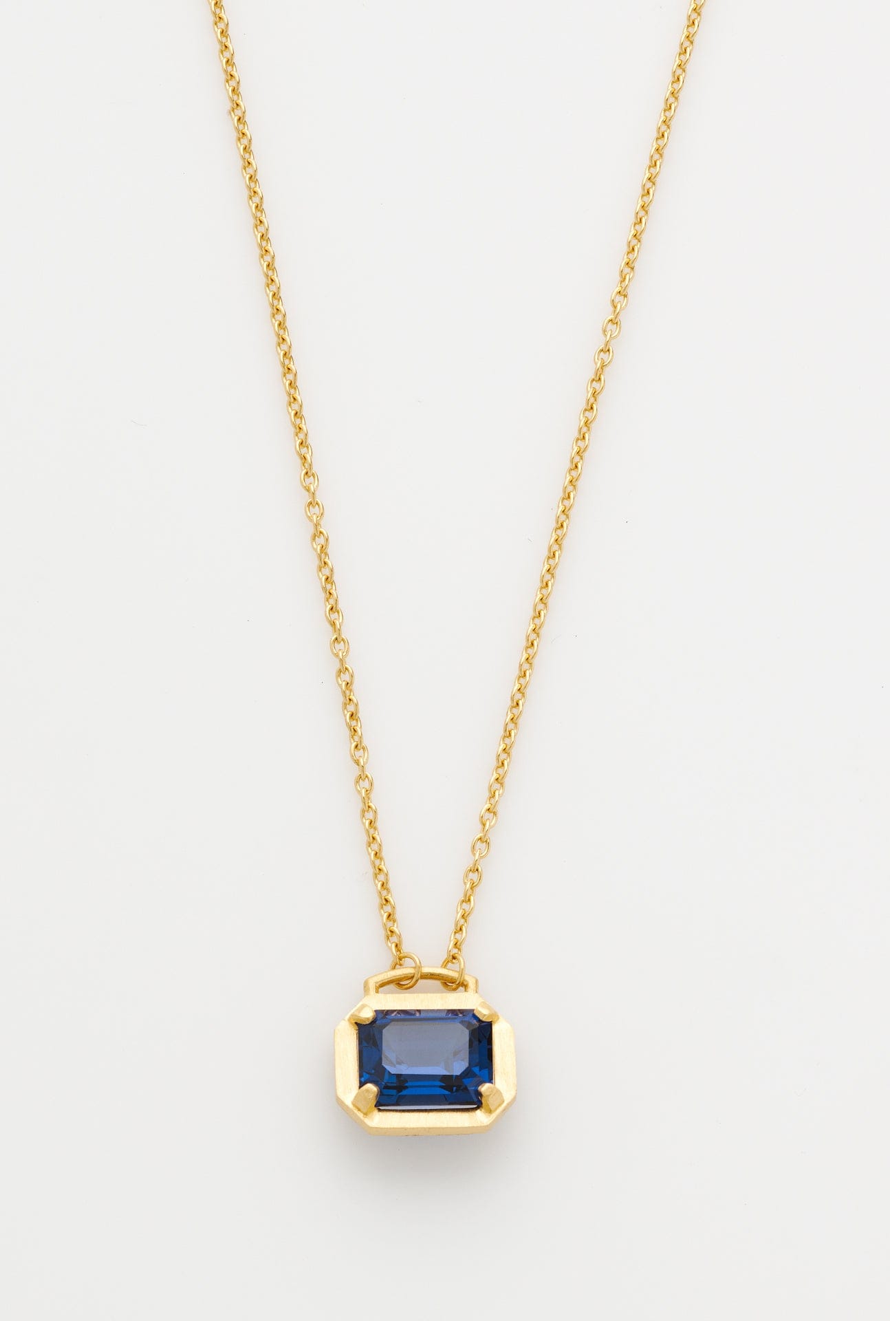 Dear Letterman Necklace Joud Sapphire Necklace