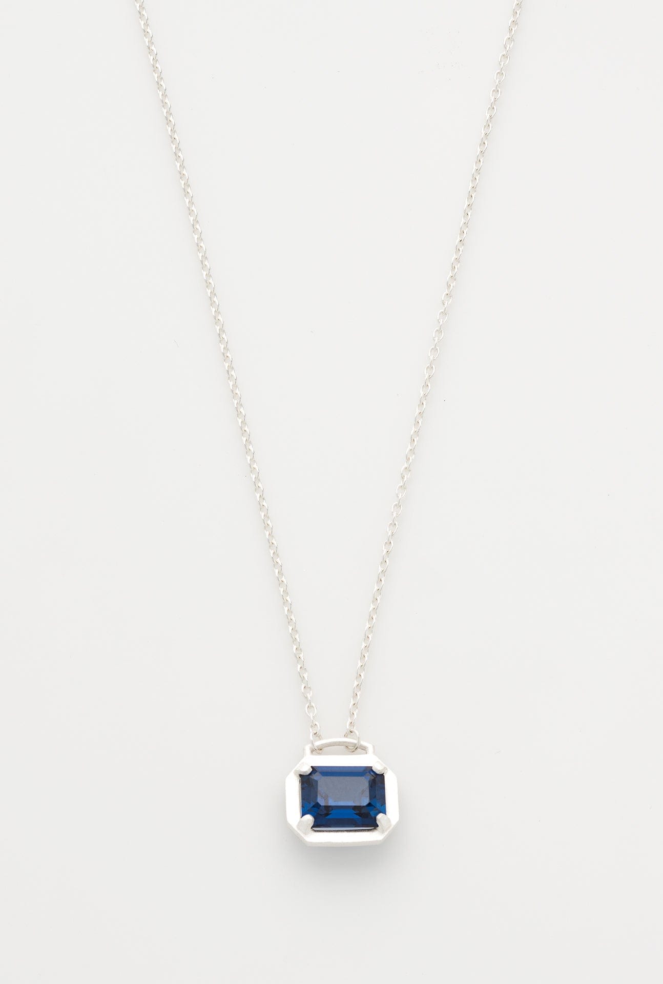 Dear Letterman Necklace Joud Sapphire Necklace