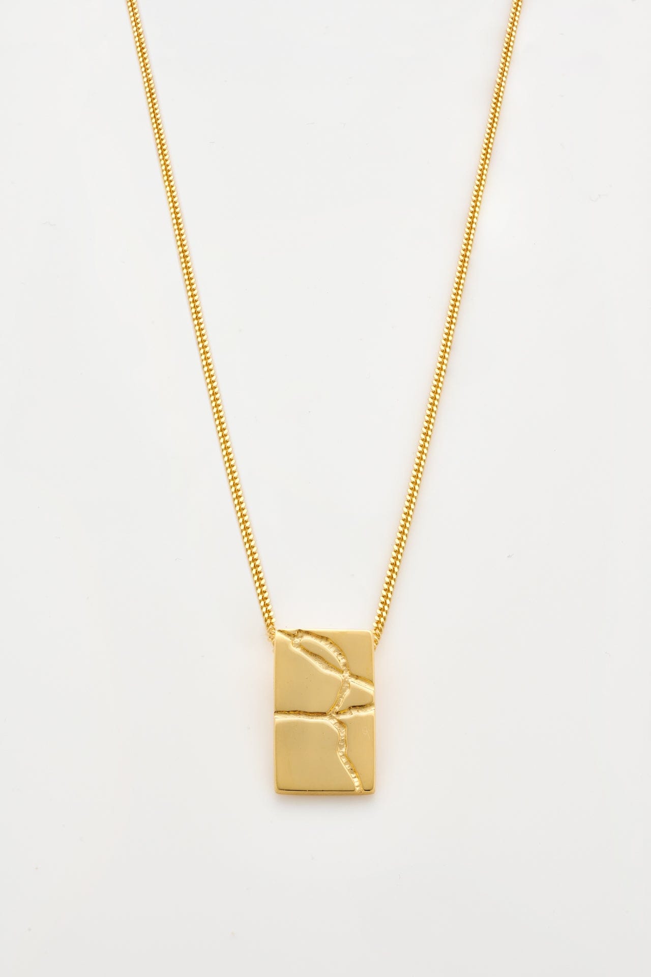 Dear Letterman Necklace Leem Gold Necklace