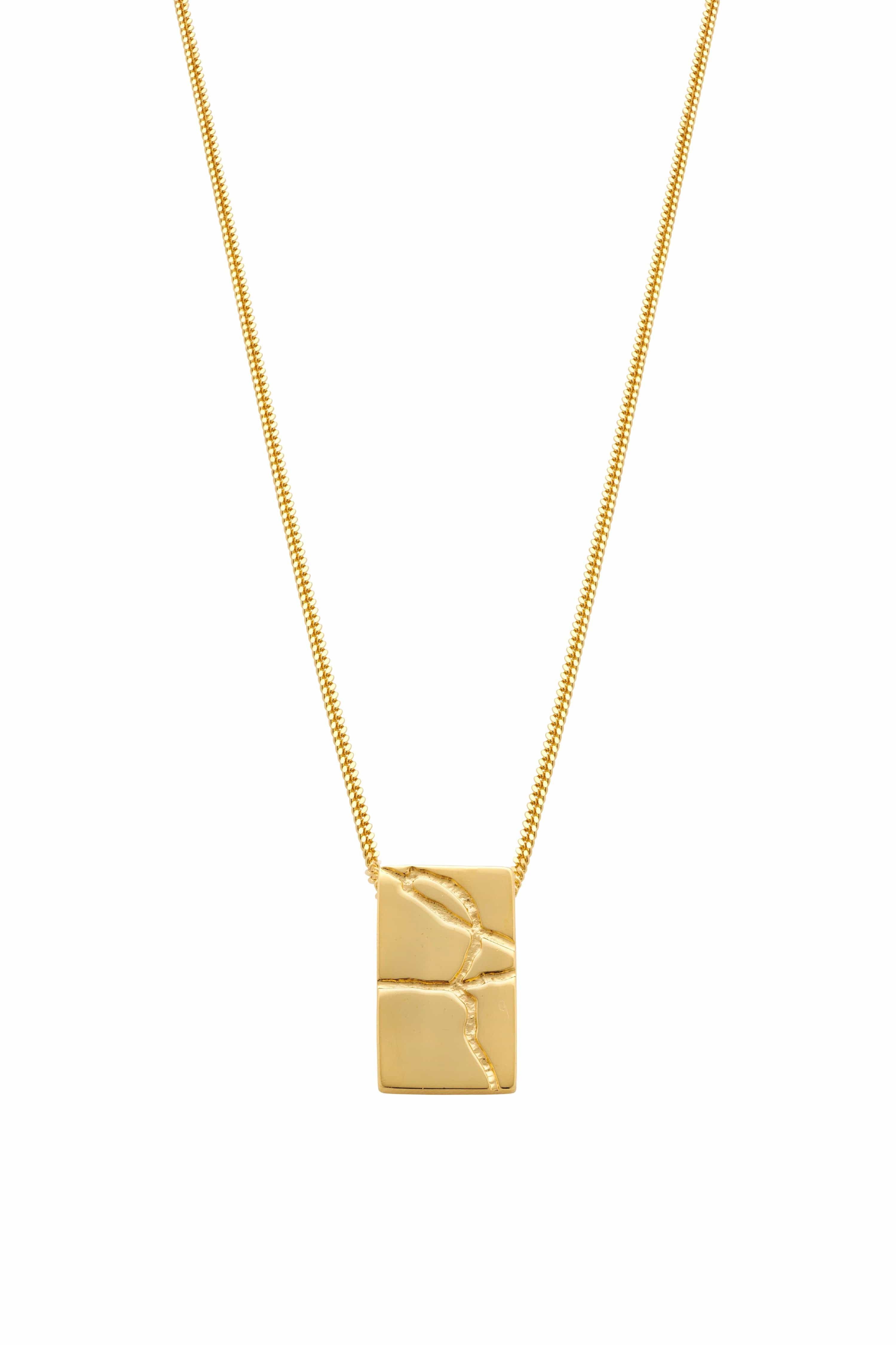 Dear Letterman Necklace Leem Gold Necklace