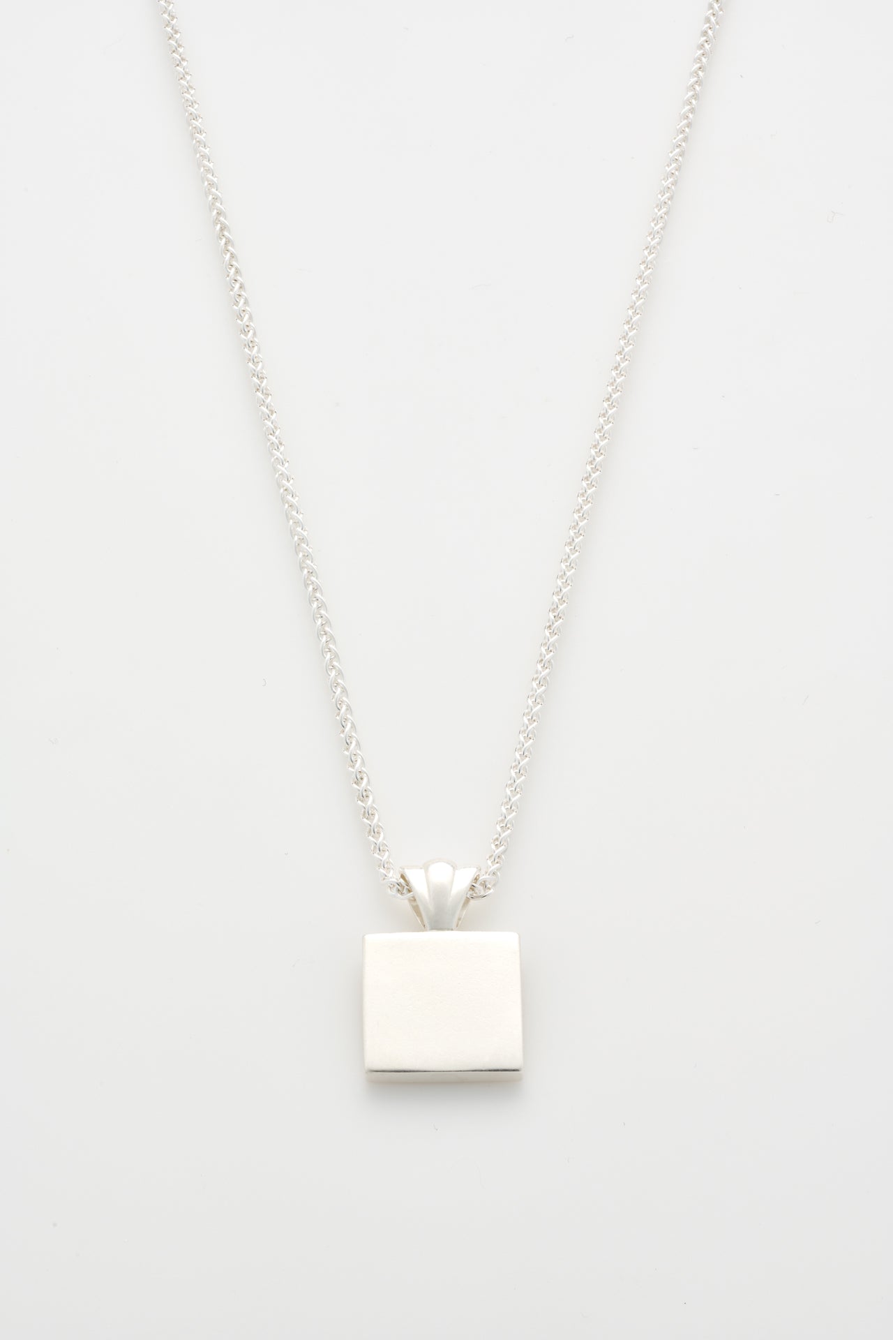 Dear Letterman Necklace Matin Silver Necklace