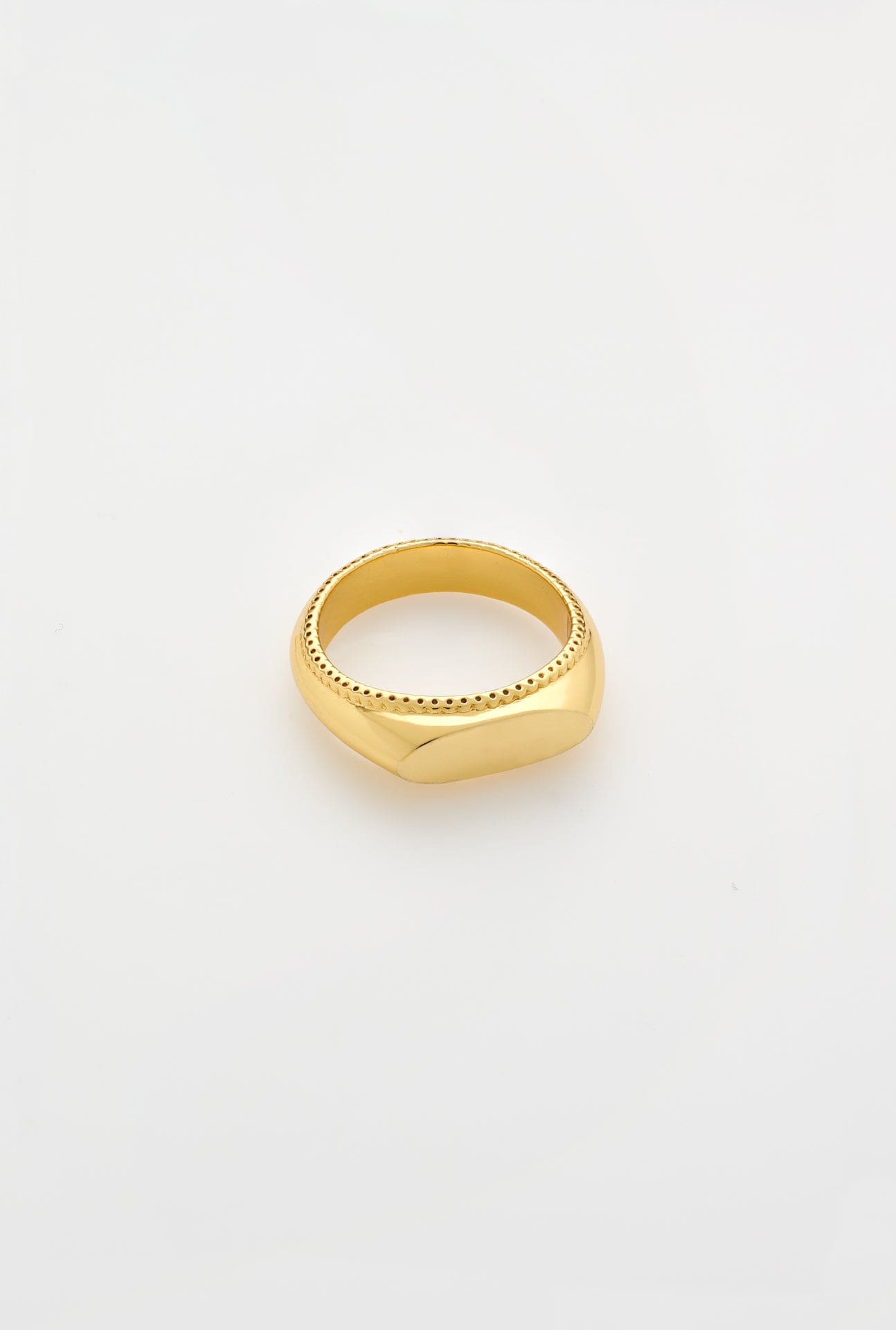 Dear Letterman Ring Mihna Gold Ring