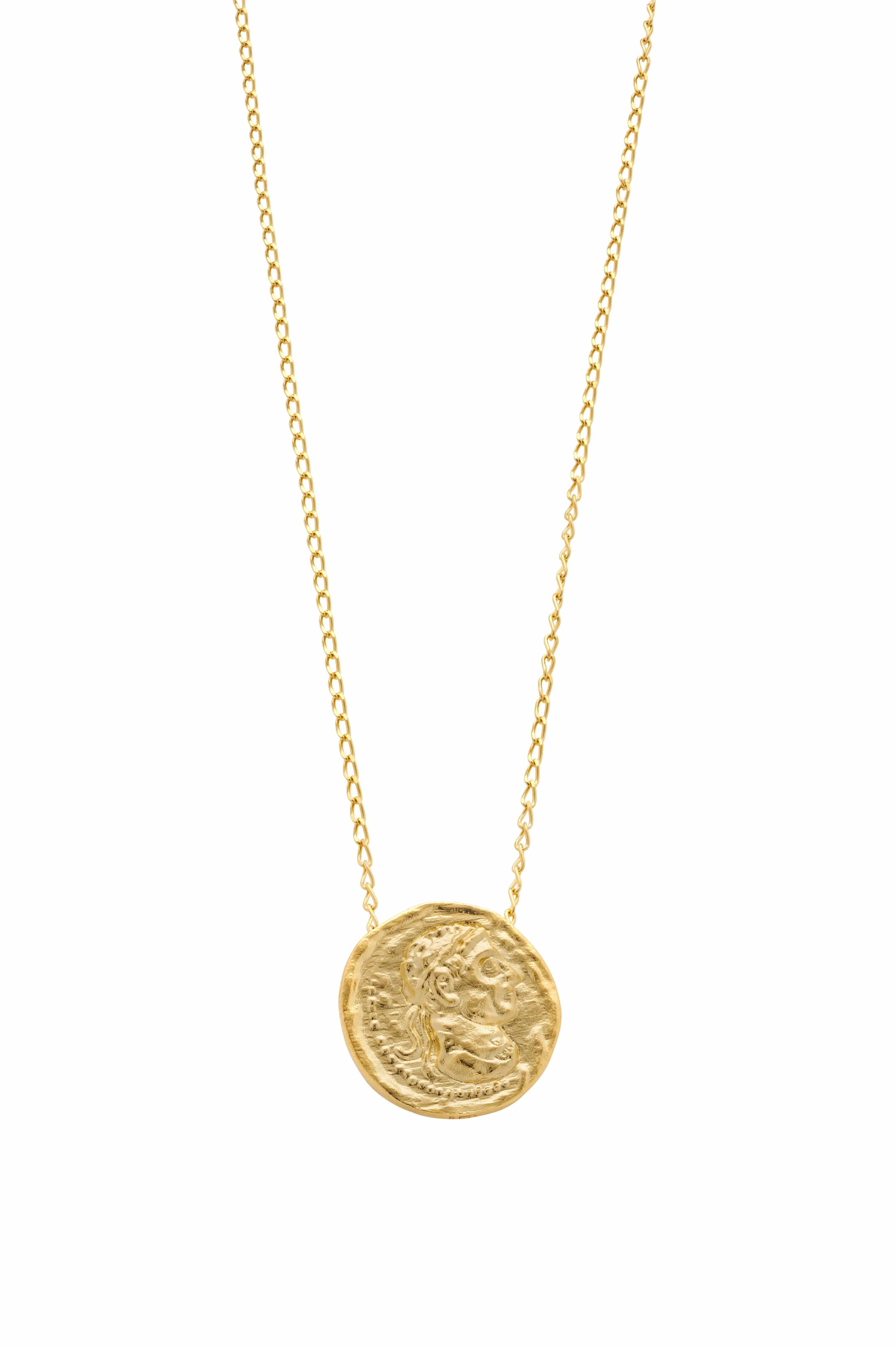 Dear Letterman Necklace 45cm Necklace Noor Gold Necklace