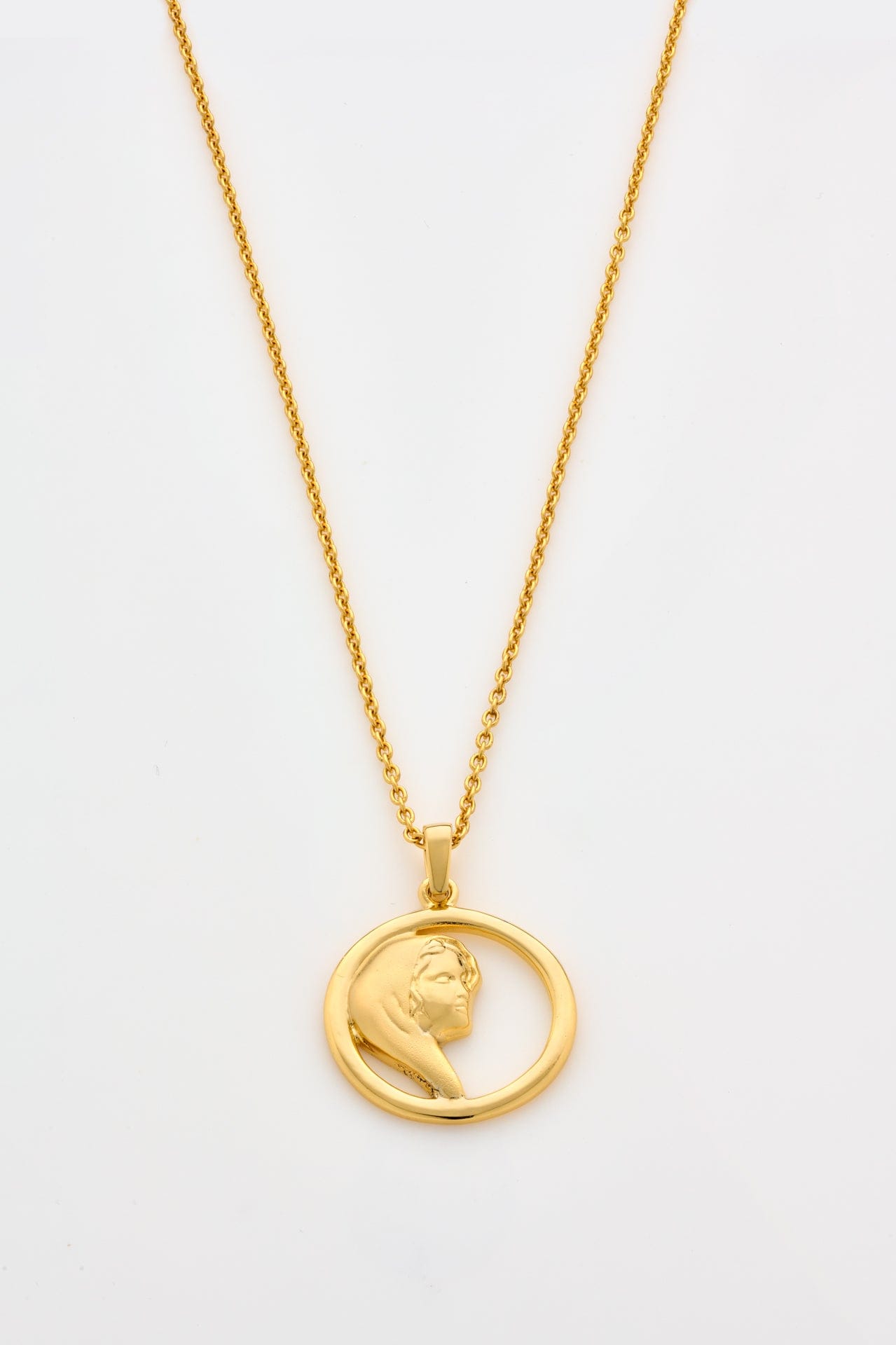 Dear Letterman Necklace Nuri Gold Necklace