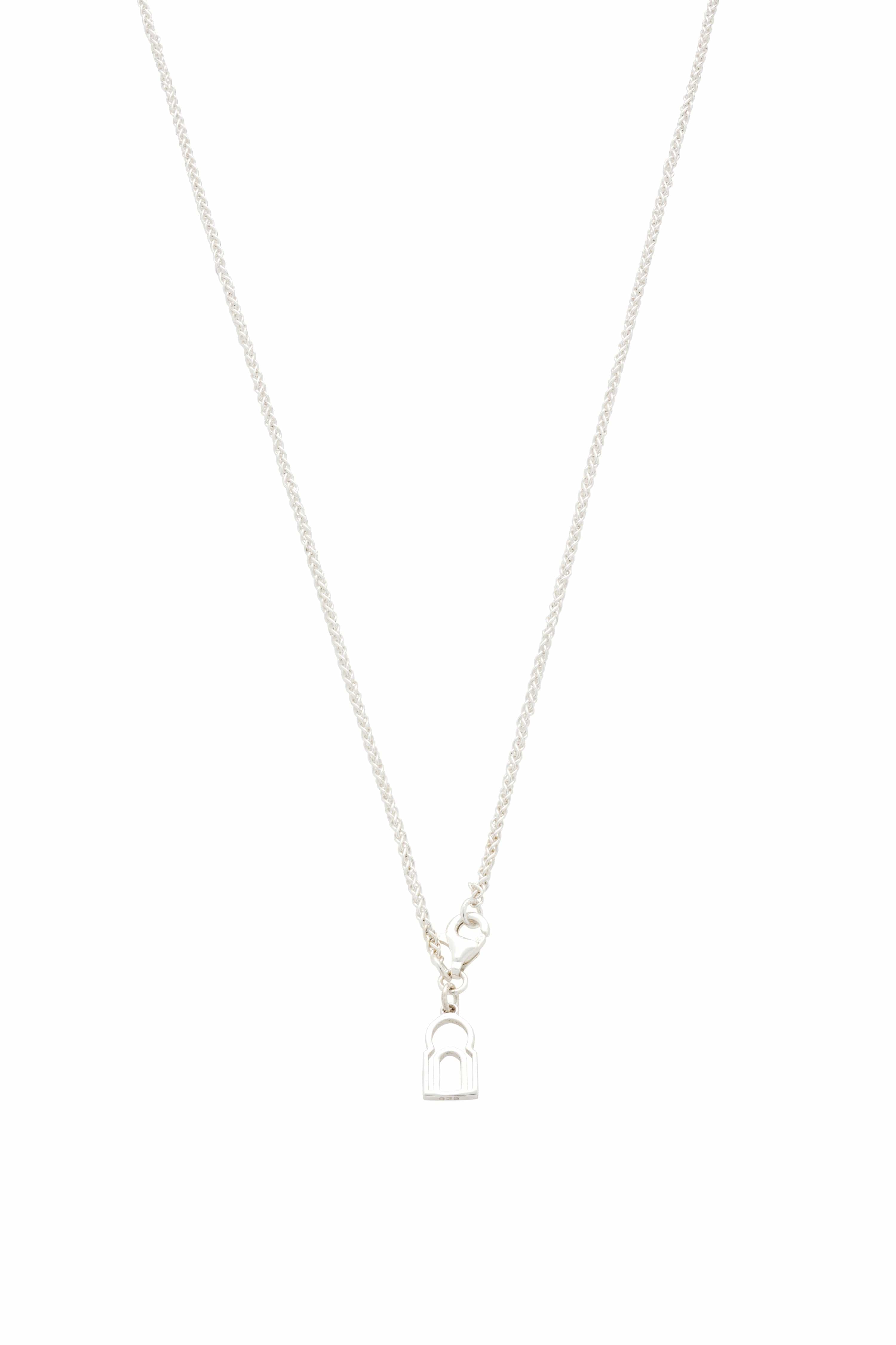 Dear Letterman Necklace 50cm Necklace Sawa 60 Silver Necklace