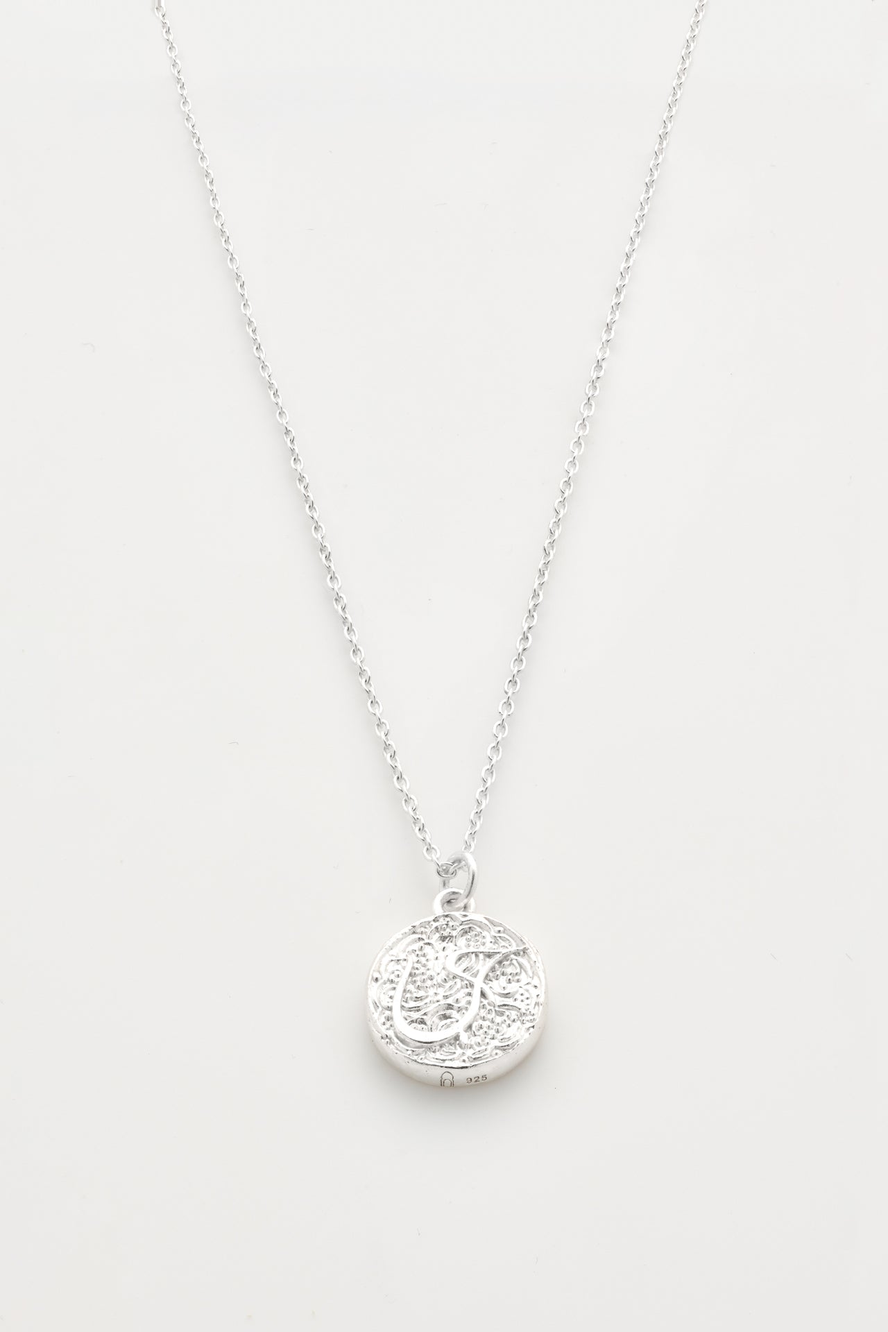 Dear Letterman Necklace Wala Silver Necklace