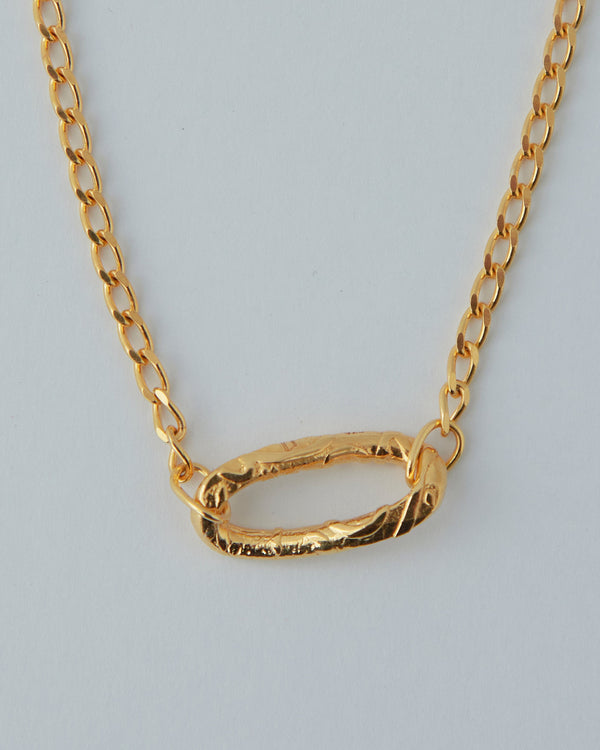 Dear Letterman Necklace 45cm Amara Gold Necklace
