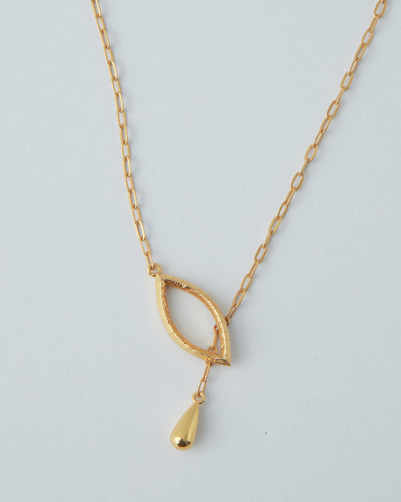 Dear Letterman Necklace 45cm Dame Gold Necklace