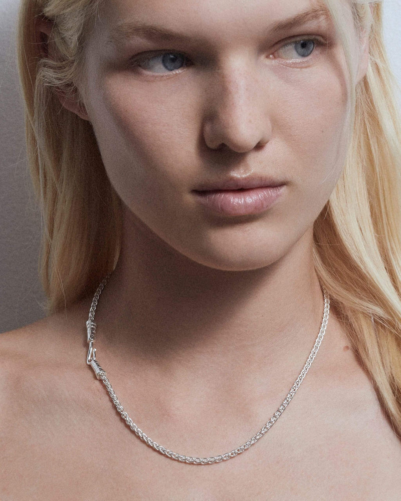 Dear Letterman Necklace Hanun Silver Necklace