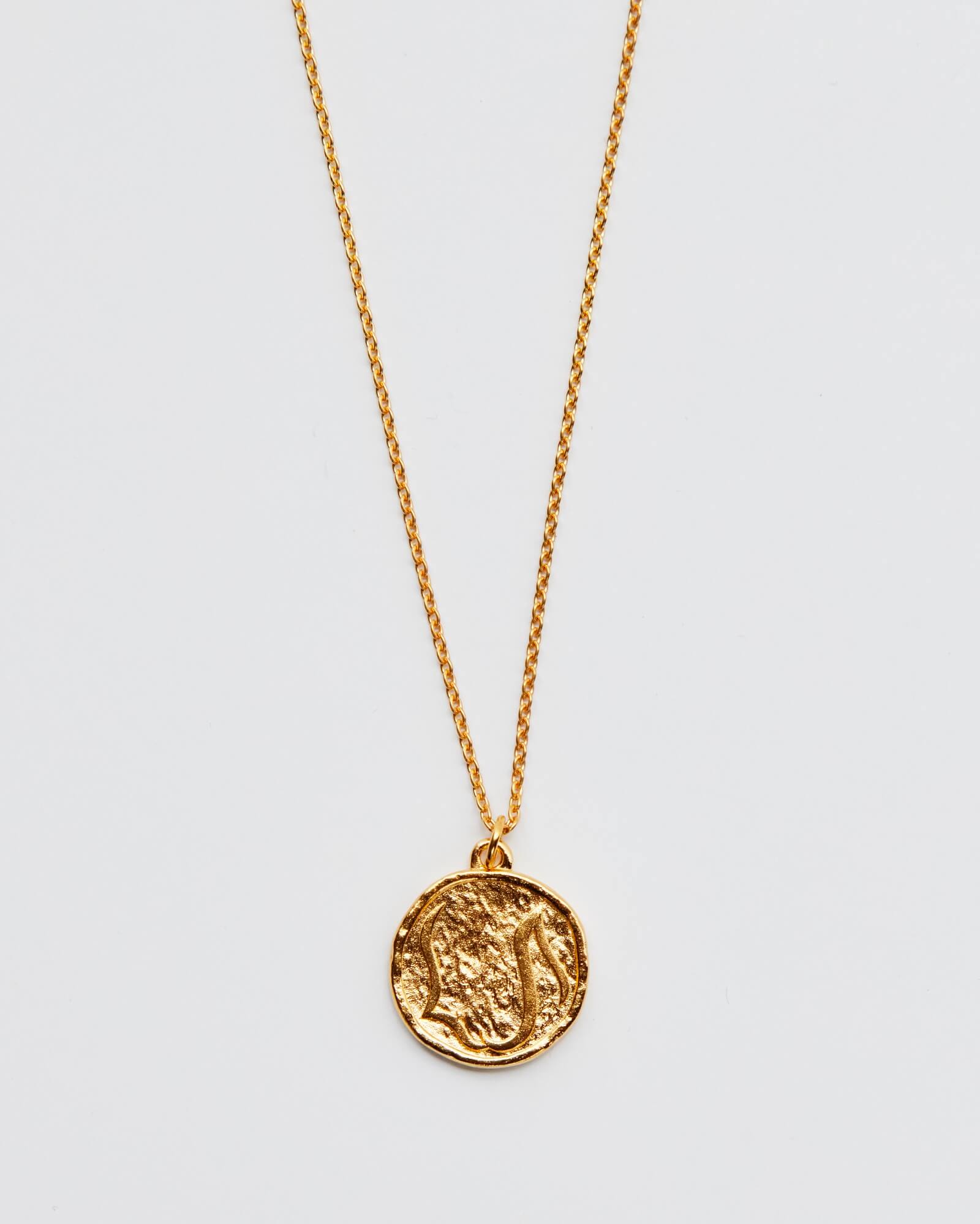 Dear Letterman Necklace 45cm Koun Gold Necklace