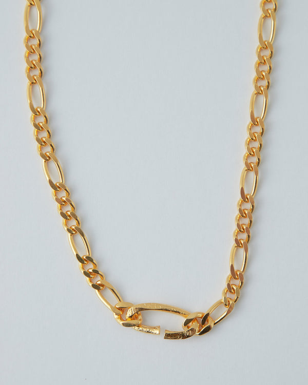 Dear Letterman Necklace 45cm Masir Gold Bold Necklace