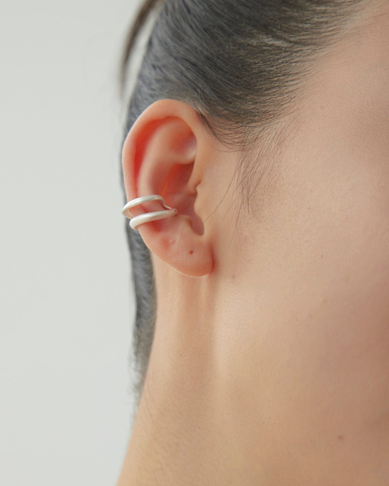 Matin Silver Ear Cuff