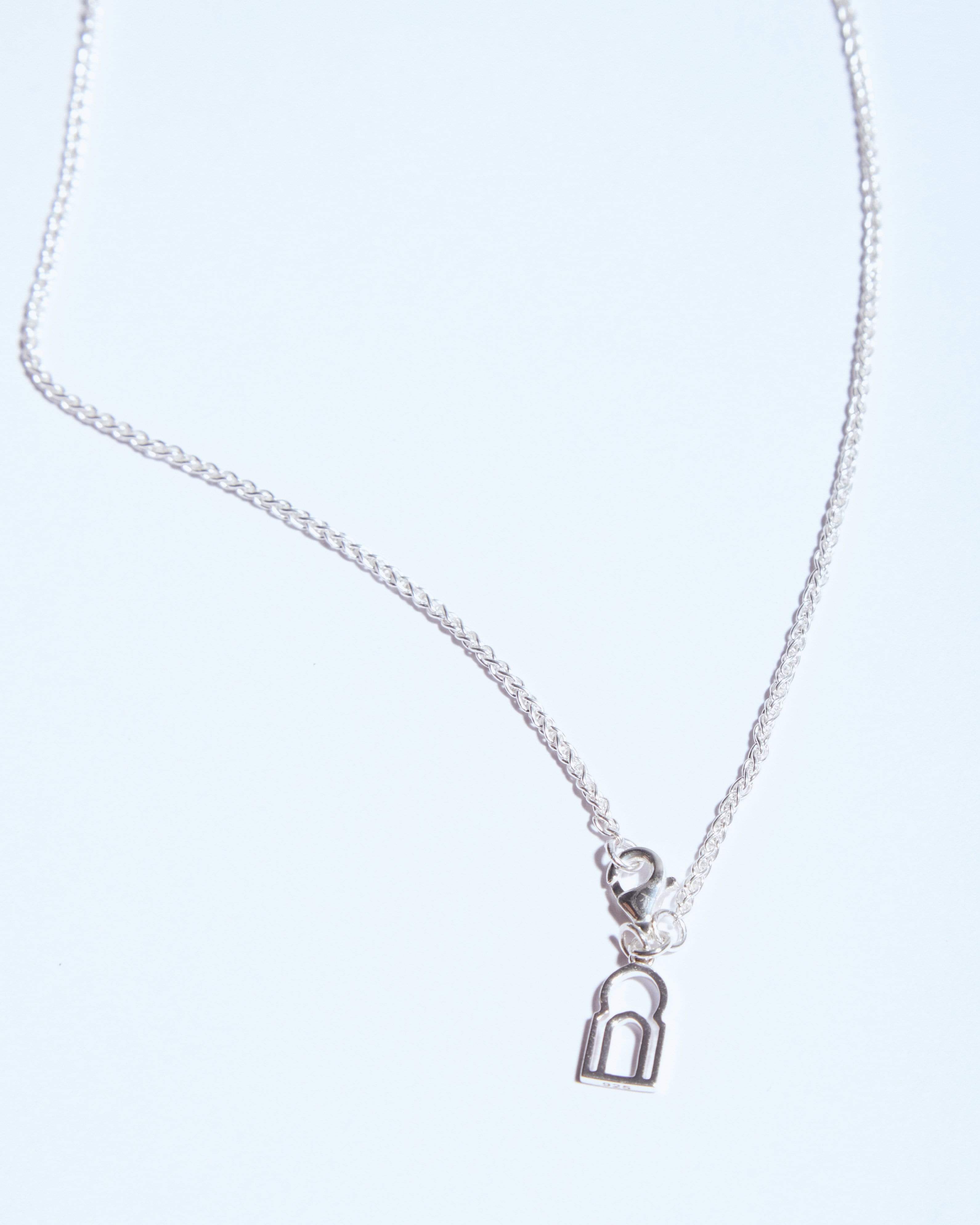 Dear Letterman Necklace 50cm Sawa 60 Silver Necklace
