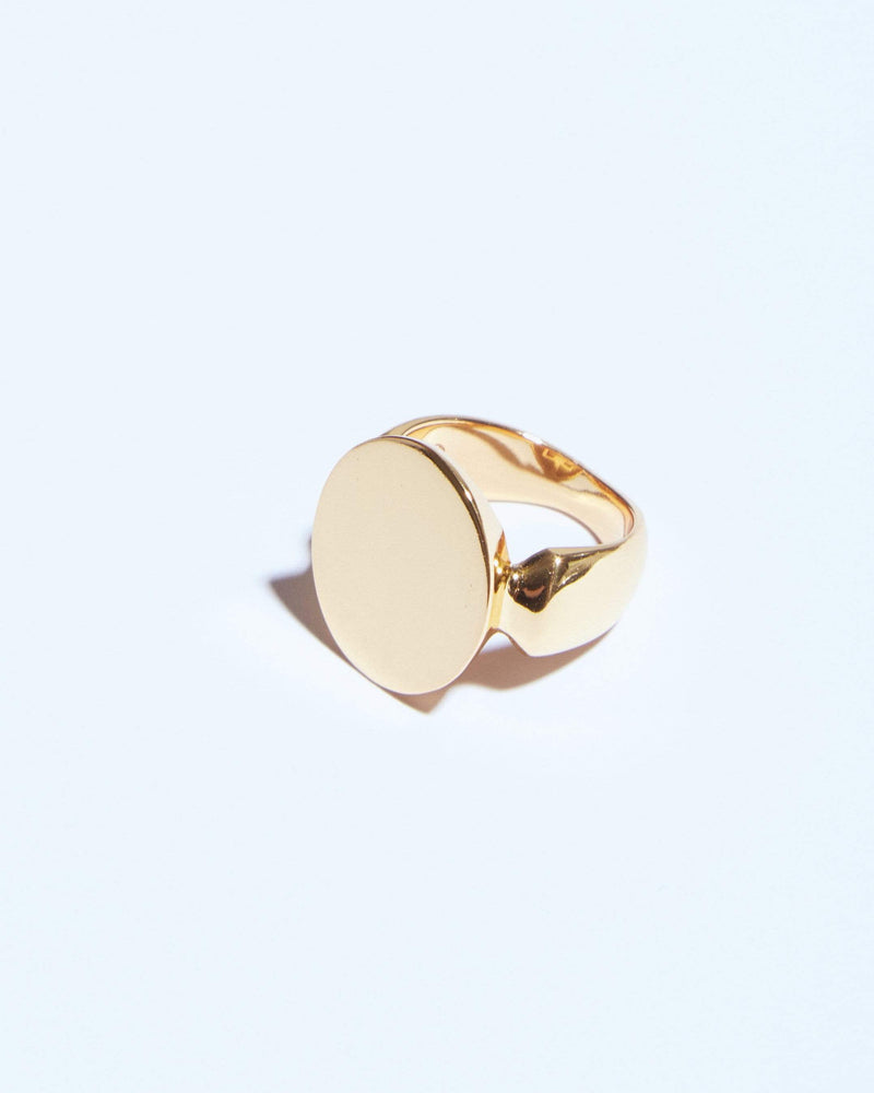 Dear Letterman Ring Wais Gold Ring